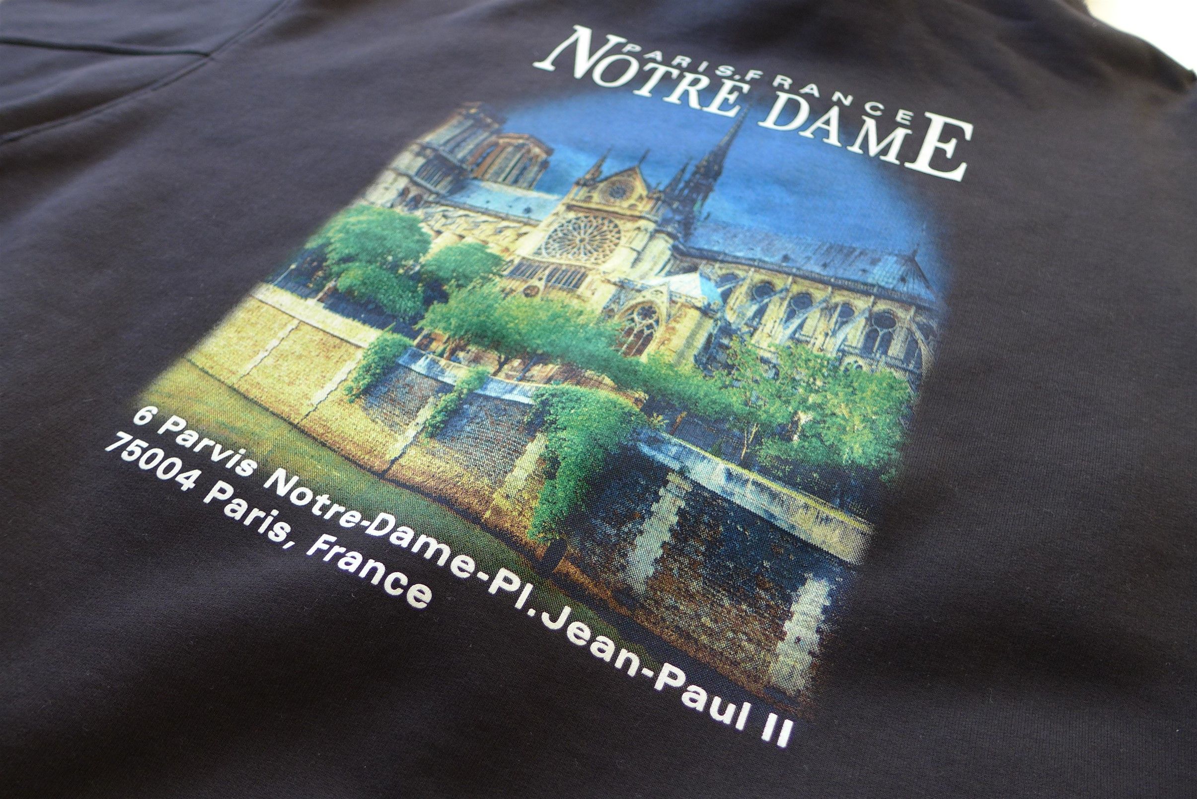 Balenciaga Balenciaga SS21 Sacré Coeur Hoodie - Black Cotton Size US M / EU 48-50 / 2 - 9 Thumbnail