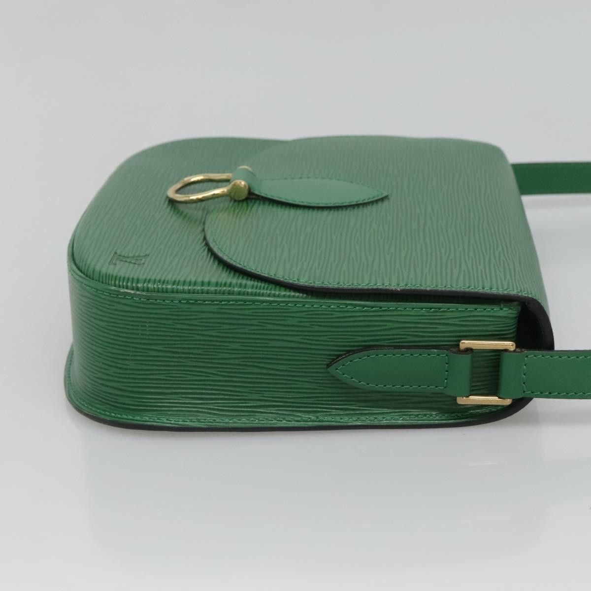 Louis Vuitton LOUIS VUITTON Epi Saint Cloud GM Shoulder Bag Green M52194 Size ONE SIZE - 3 Thumbnail