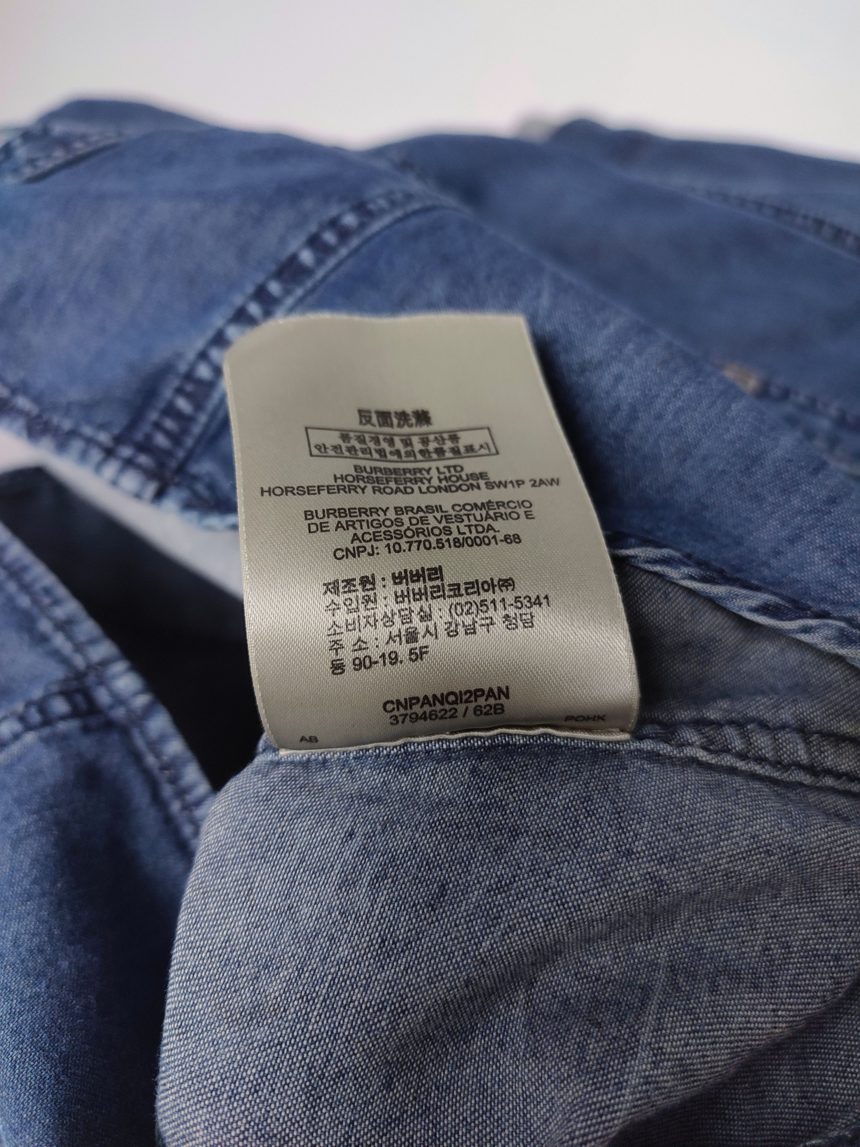 Burberry Burberry Brit denim Button Shirt + dress Size XS / US 0-2 / IT 36-38 - 18 Thumbnail