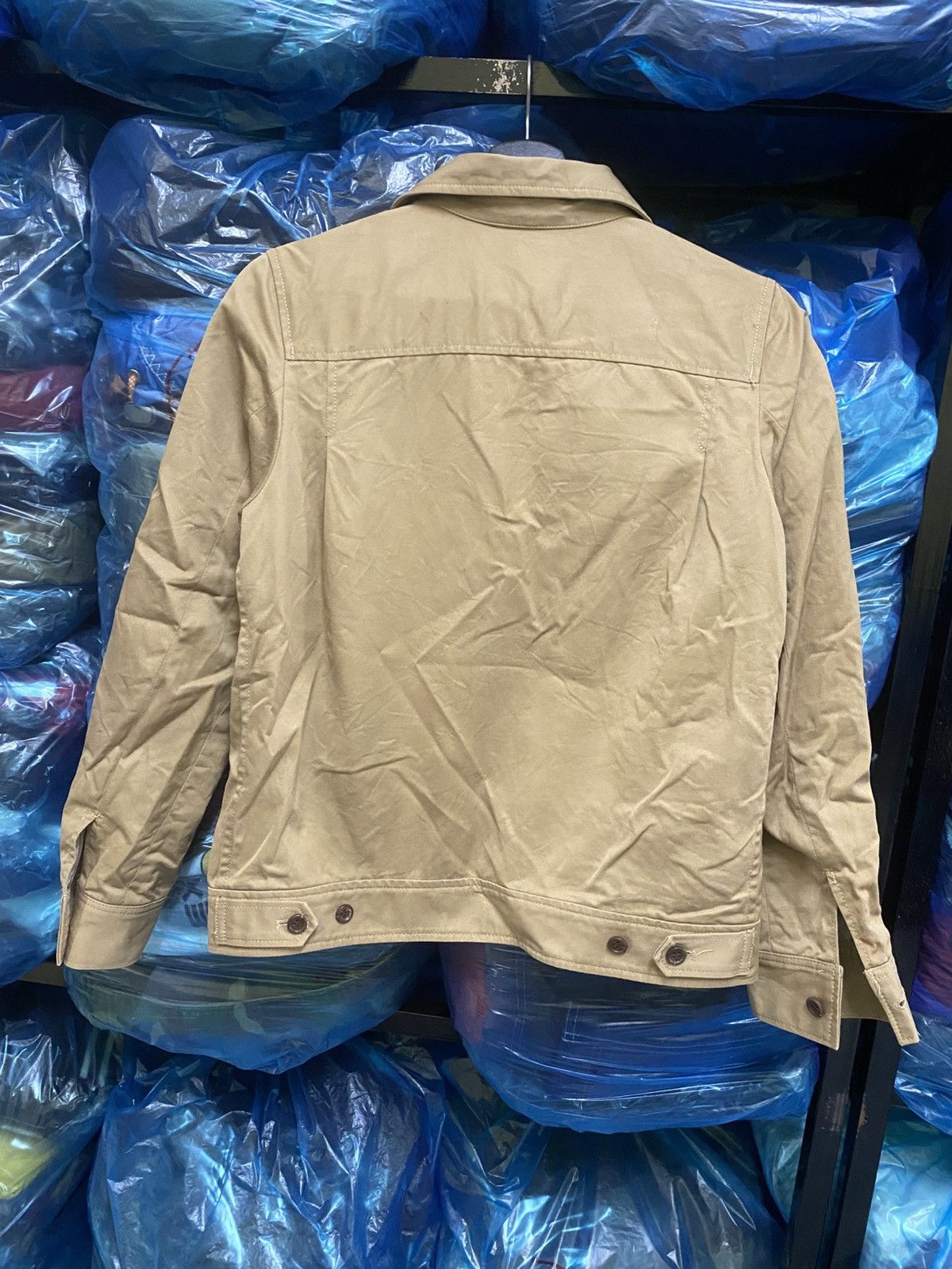 Japanese Brand Vintage Totalité Harrington Style Jacket Beige Japan Size US XS / EU 42 / 0 - 7 Thumbnail