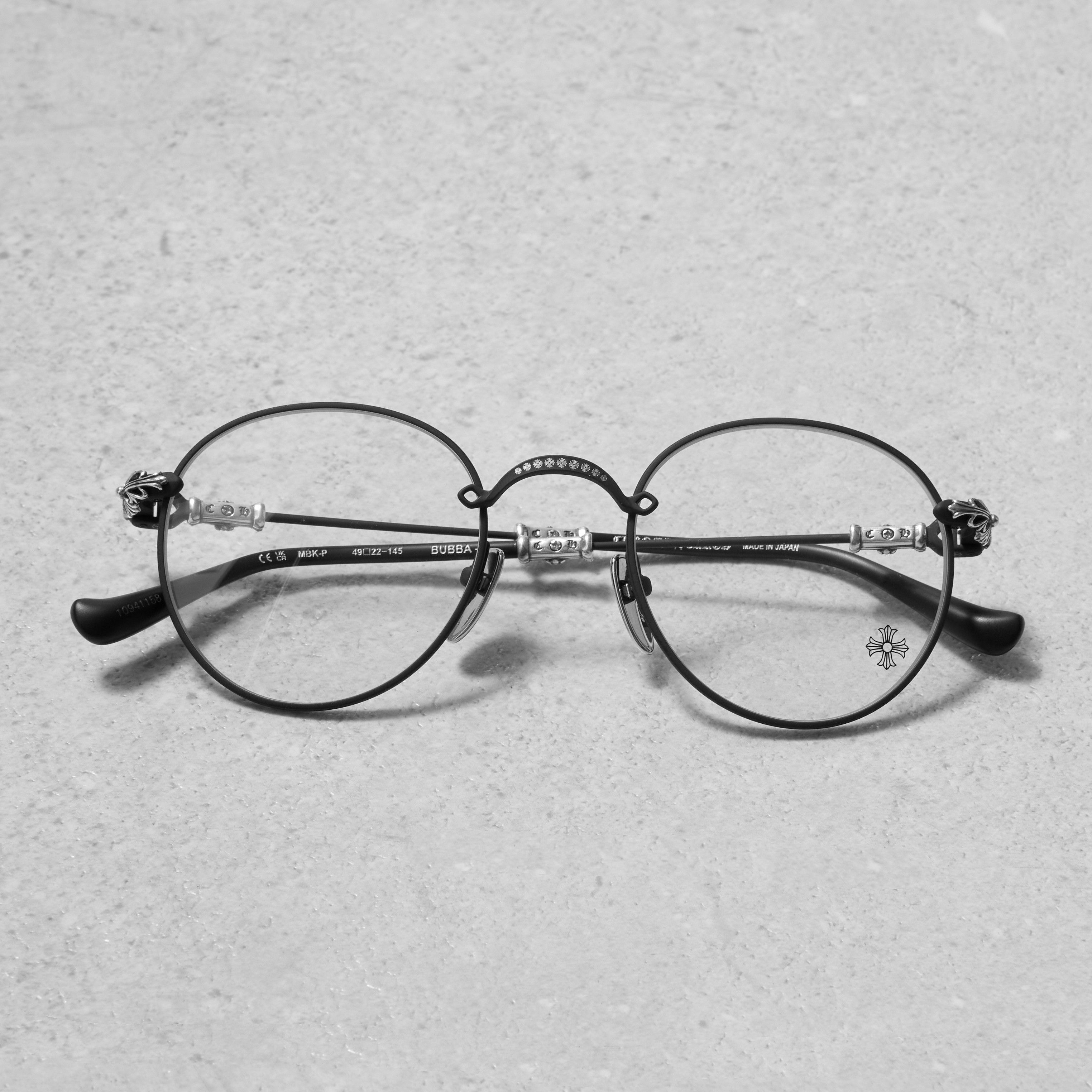 CHROME HEARTS BUBBA-A MATTE BLACK/PLASTIC