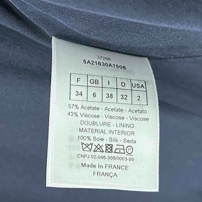 Dior Blue Half-2505 Size XS / US 0-2 / IT 36-38 - 6 Thumbnail
