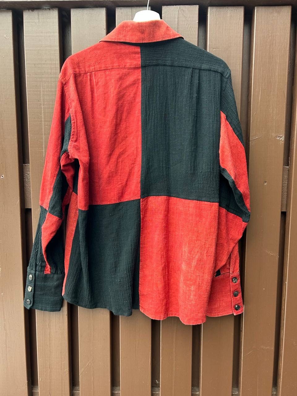 John Alexander Skelton John Alexander Skelton CX Naturally dyed patched Rugby shirt Size US M / EU 48-50 / 2 - 2 Thumbnail