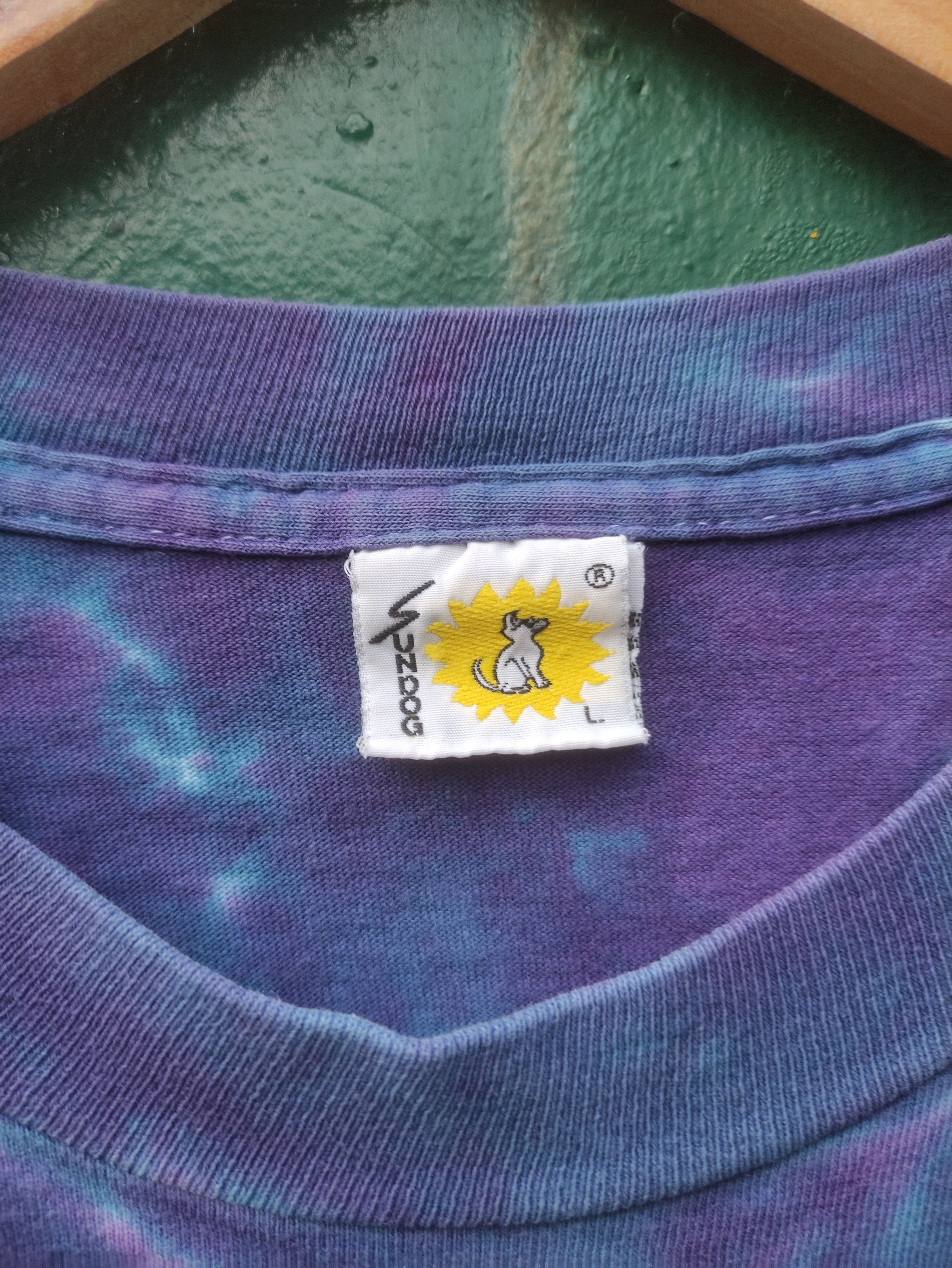 Vintage Vintage Tie Dye NASA Shirt Size US L / EU 52-54 / 3 - 2 Thumbnail