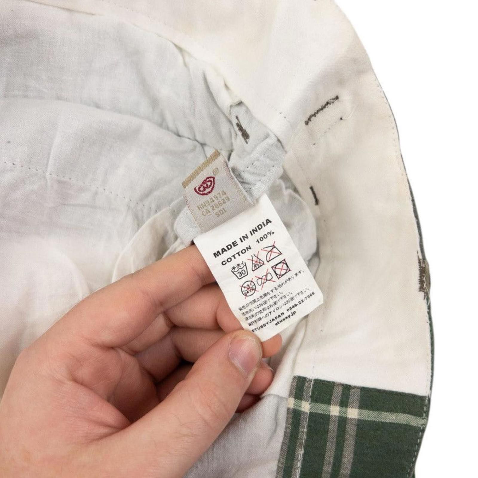 Stussy Vintage Stussy Checked Lightweight Trousers Size 34 Size US 34 / EU 50 - 7 Thumbnail