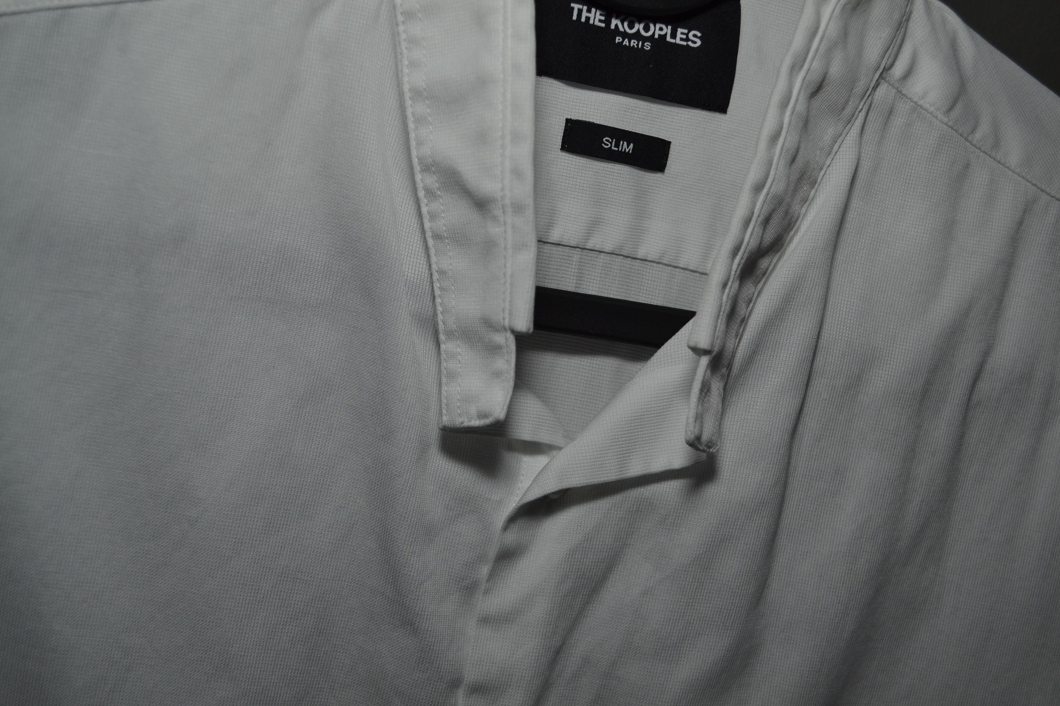 The Kooples The Kooples White Shirt Banded Collar XS Royal Mandarin Size US XS / EU 42 / 0 - 4 Thumbnail