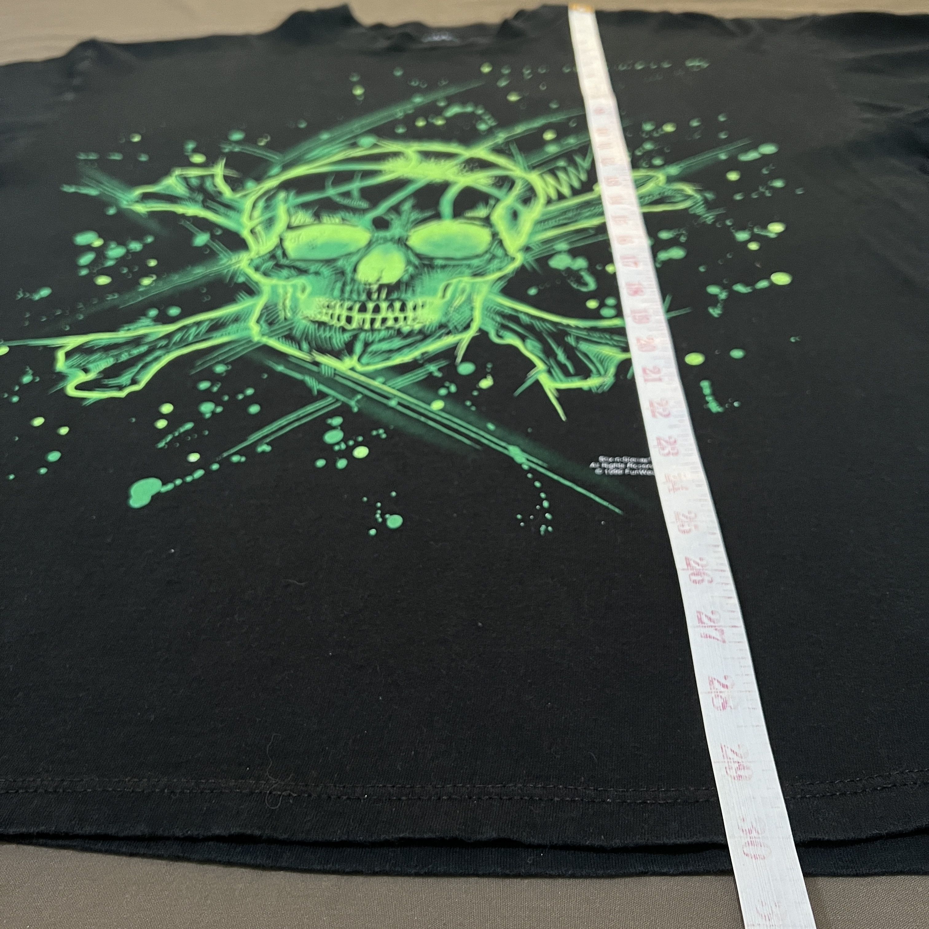 NBA Vintage 90s Stix-n-Stones Basketball Skull Graphic Tee 2XL Size US XXL / EU 58 / 5 - 9 Thumbnail