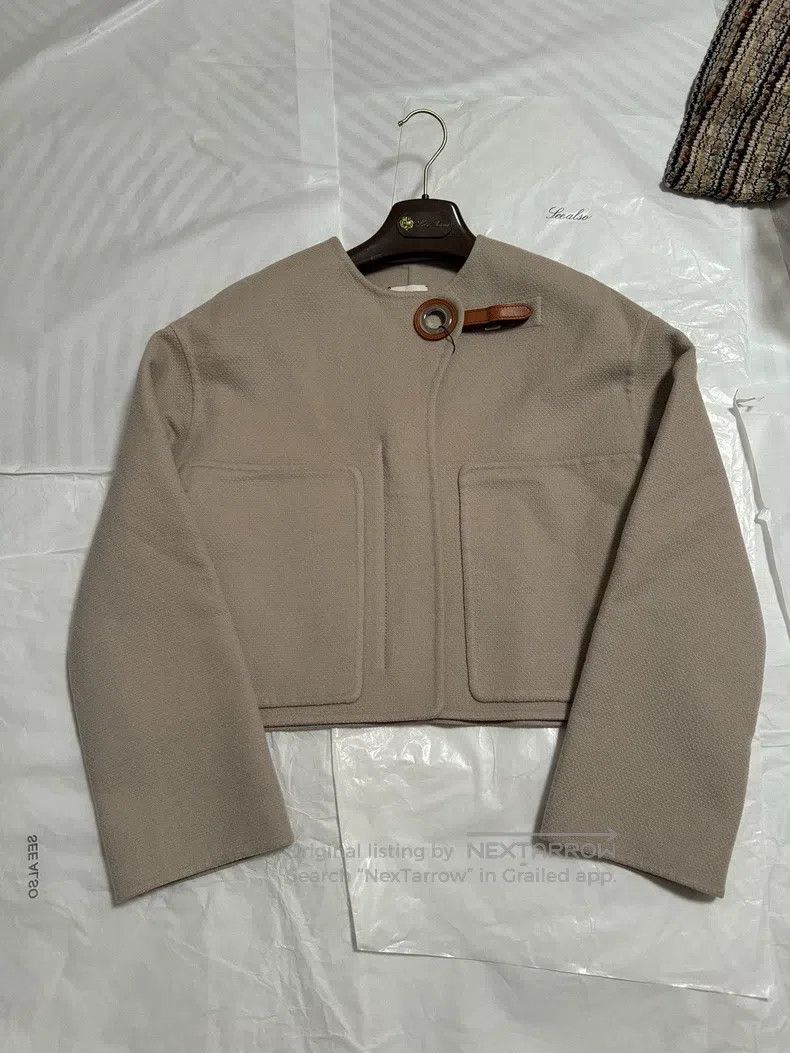 Hermes Hermes Crewneck Cashmere Jacket Size XXS / US 00 / IT 34 - 1 Thumbnail