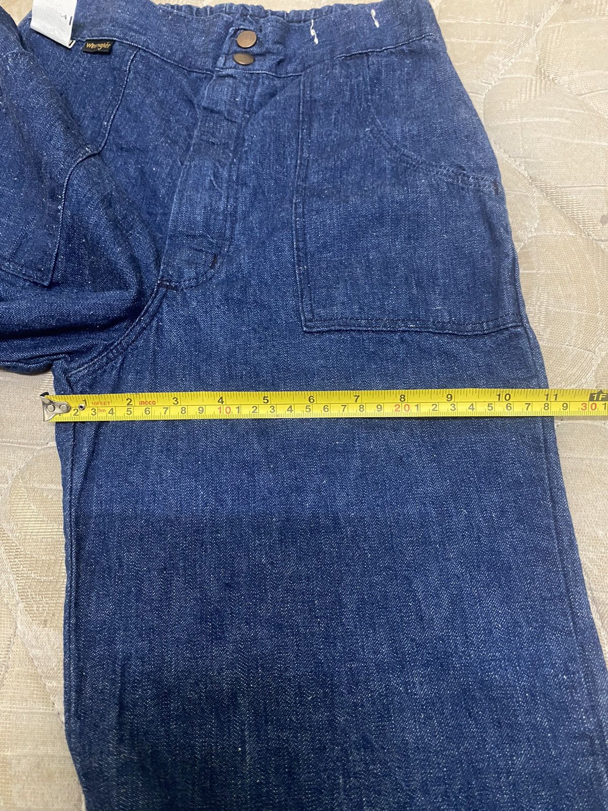 Vintage Vintage 70’s Wrangler Flared Bell Bottom Jeans Size 26" / US 2 / IT 38 - 11 Thumbnail