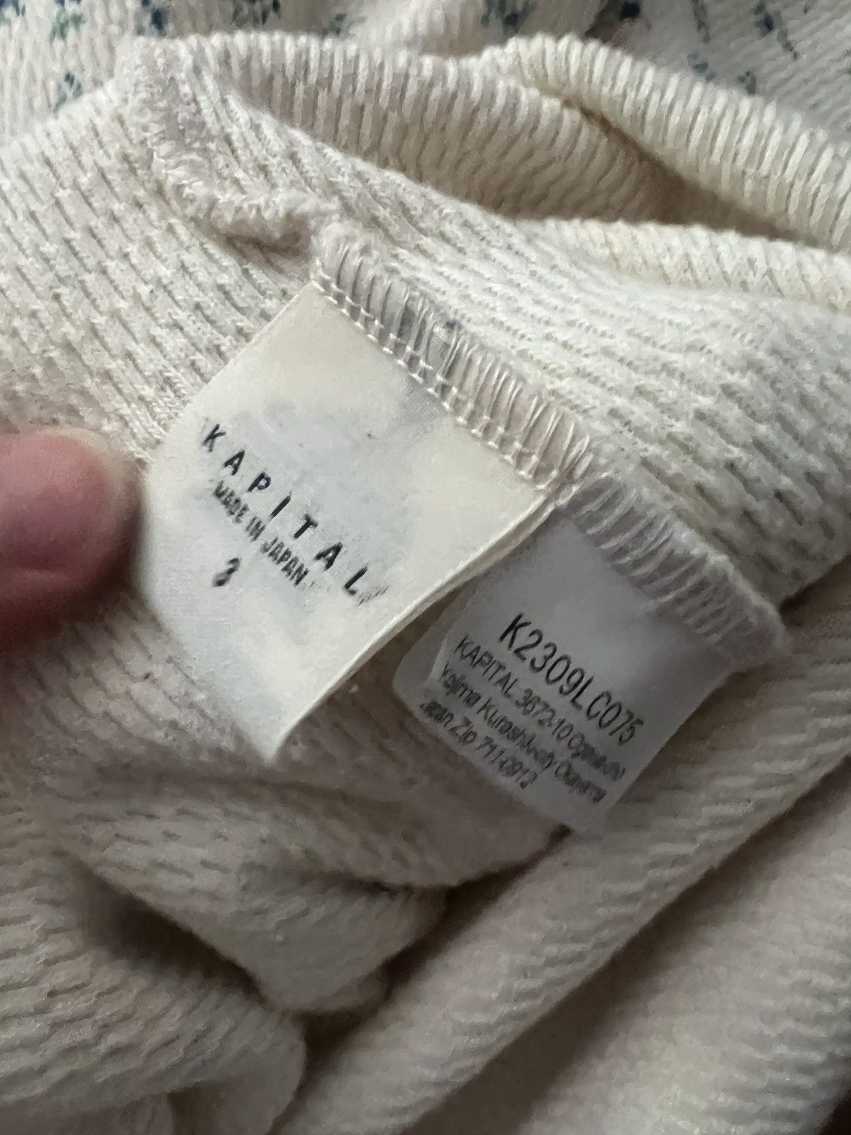 Kapital Kapital thermal shirt Size US L / EU 52-54 / 3 - 3 Thumbnail