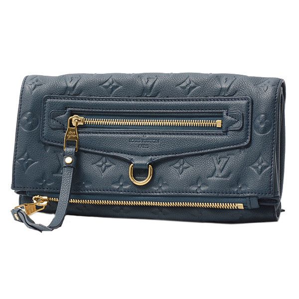 Louis Vuitton Louis Vuitton Louis Vuitton Monogram Empreinte Petillante Clutch M93427 Canvas Clutch Bag M93427 in Great Condition Size ONE SIZE - 1 Thumbnail