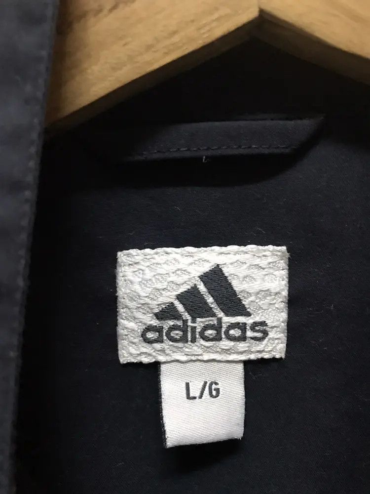 Adidas Vintage Adidas 3 Stripes Short Sleeve Windbreakers Size US L / EU 52-54 / 3 - 7 Thumbnail