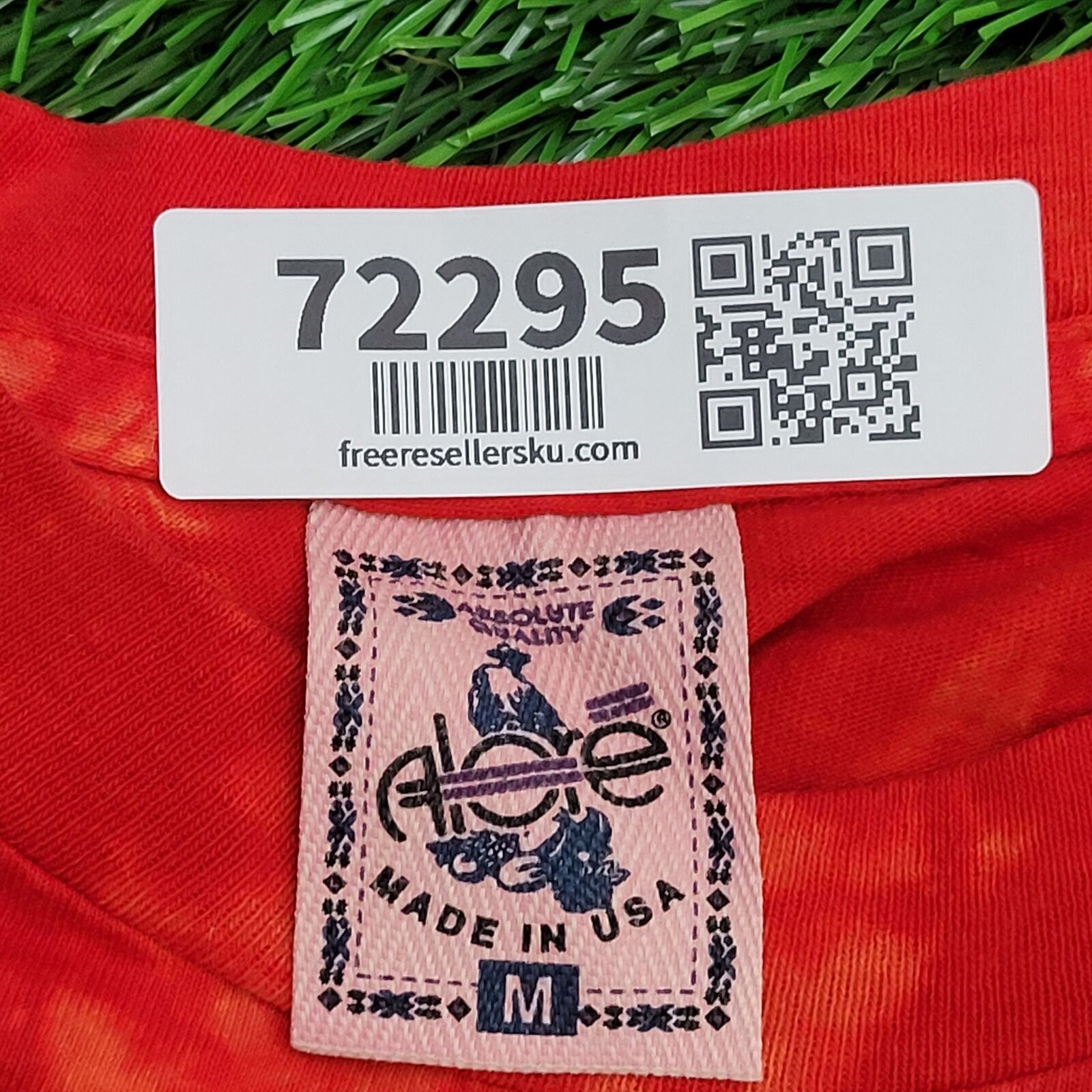 Vintage Vintage 90s Alore Shirt Medium 20x25 Red Orange Size US M / EU 48-50 / 2 - 6 Thumbnail