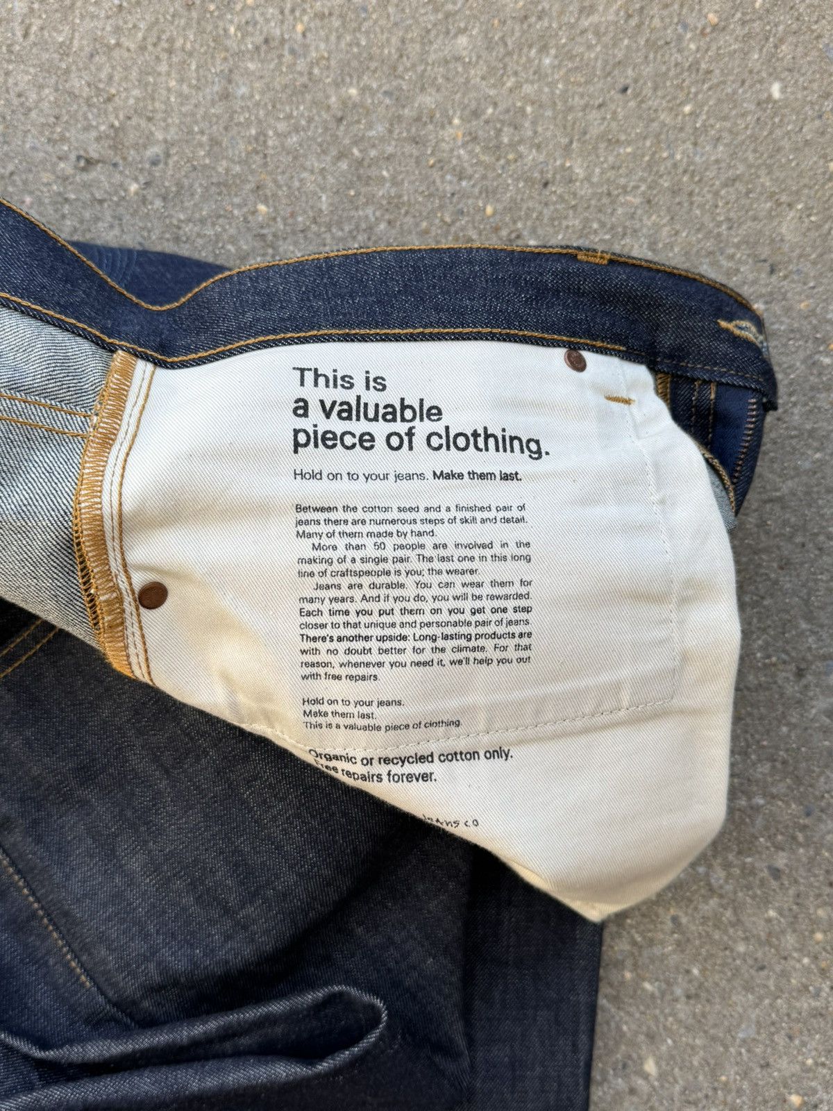 Nudie Jeans Nudie “Gritty Jackson” Jeans 36x32 Size US 36 / EU 52 - 7 Thumbnail