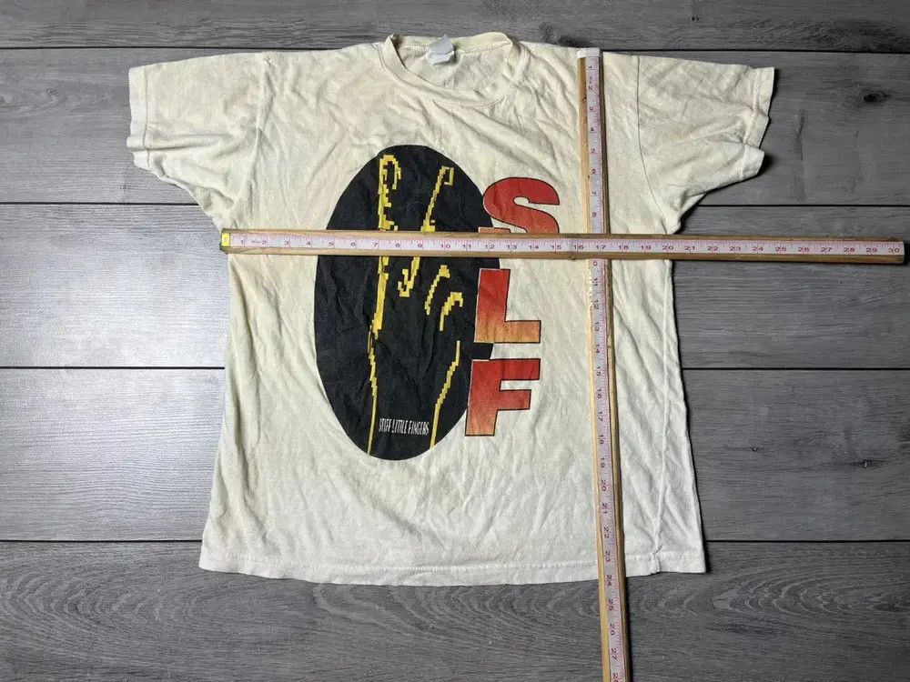 Band Tees Vintage Stiff Little Fingers tour tee 80s Size US S / EU 44-46 / 1 - 5 Thumbnail