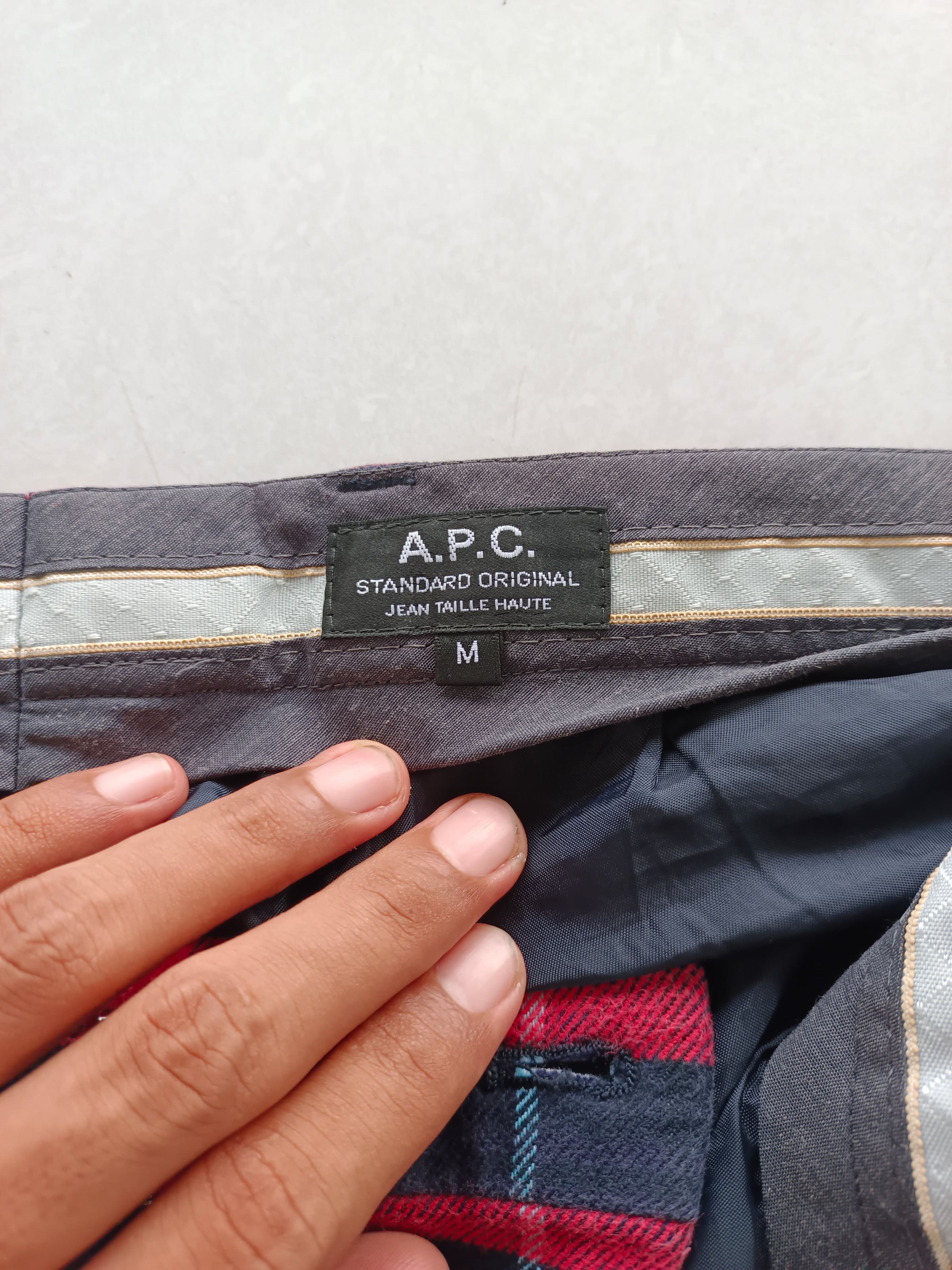 A.P.C. × Japanese Brand APC Tartan Pants Size US 33 - 5 Thumbnail