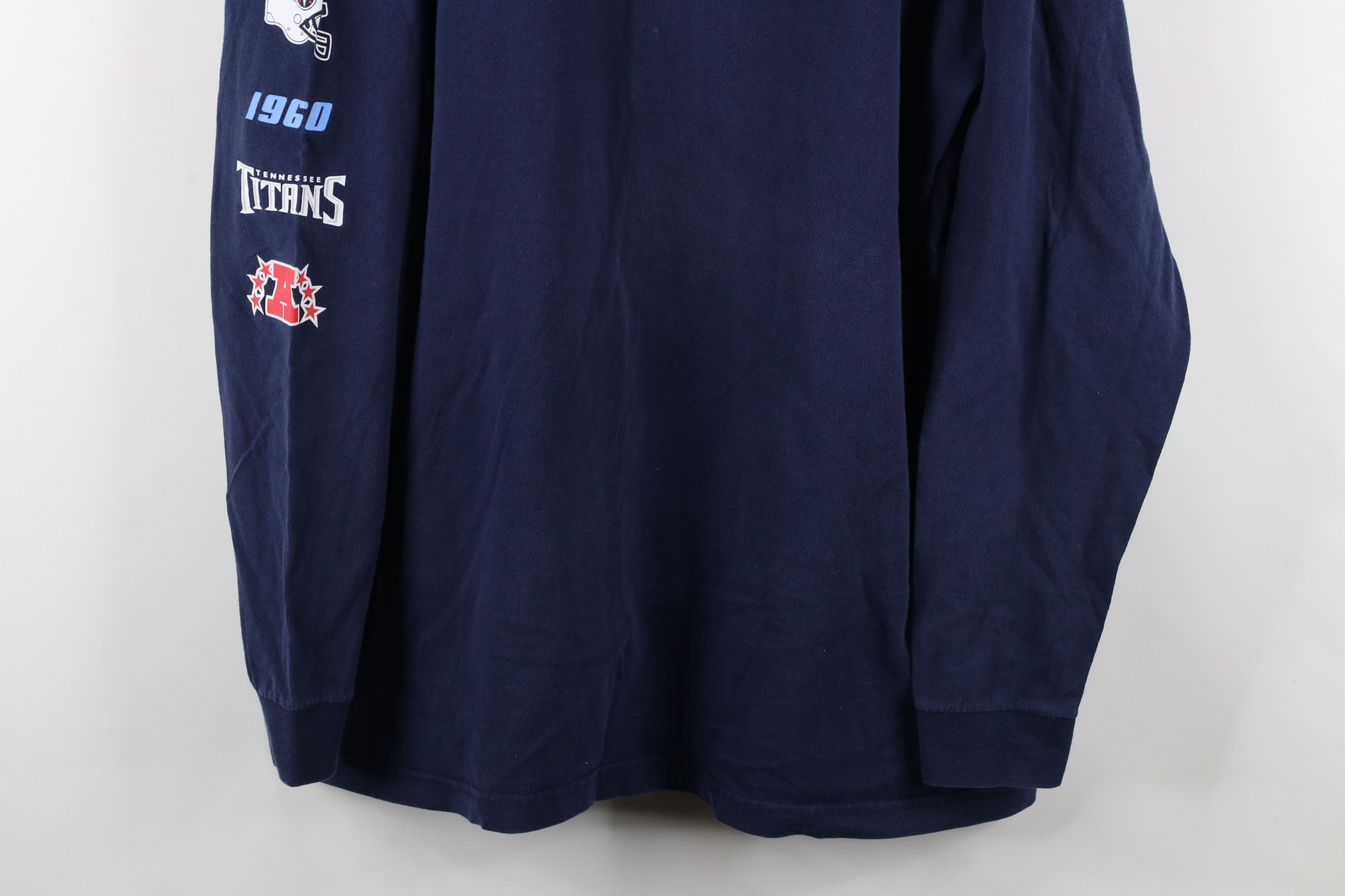 Majestic × Vintage Vintage Majestic Titans Football Long Sleeve T-Shirt Size US XXL / EU 58 / 5 - 3 Thumbnail