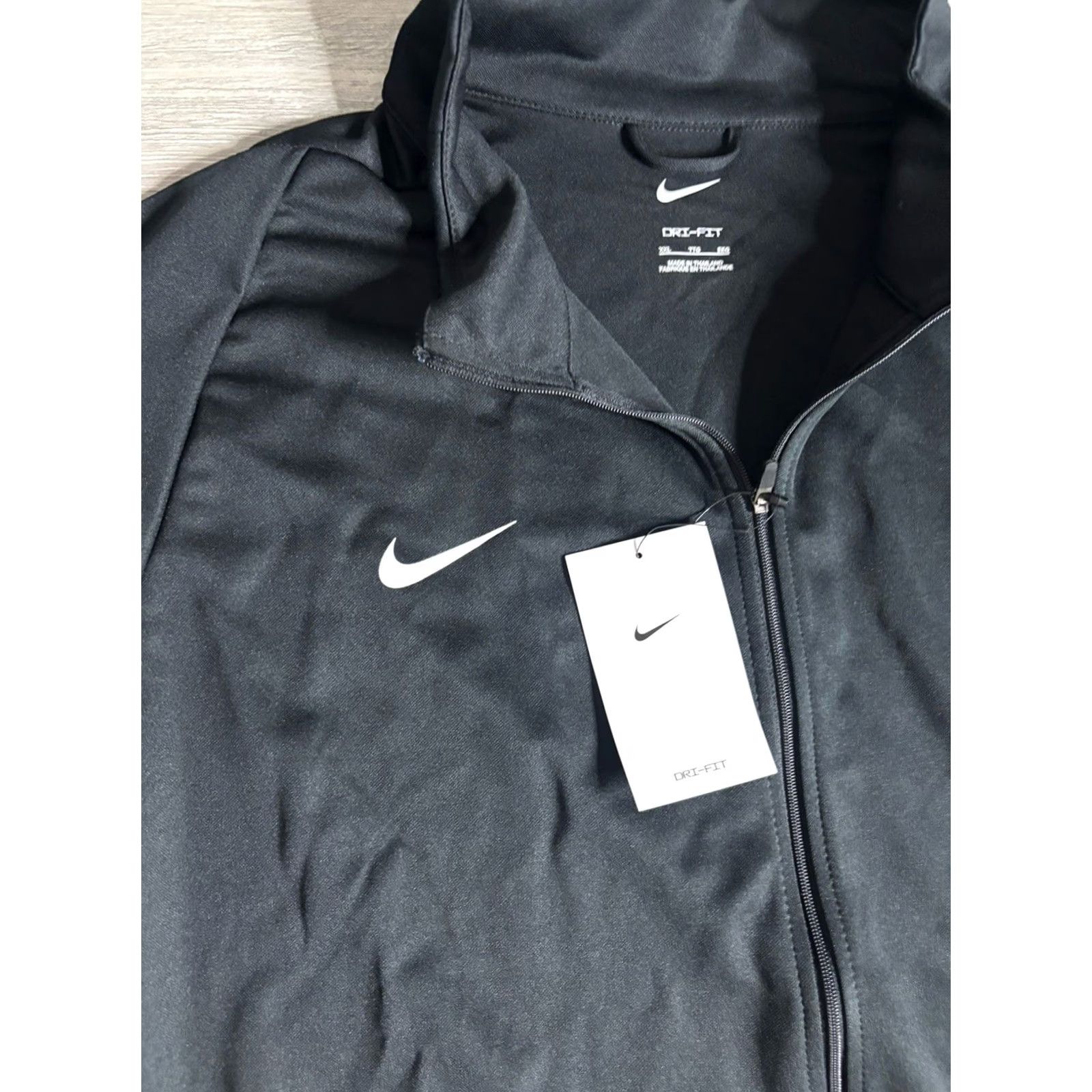Nike Nike Epic Knit Training Warm Up Jacket 2.0 Men 2XL Full Zip Black CN9409 New Size US XXL / EU 58 / 5 - 2 Thumbnail