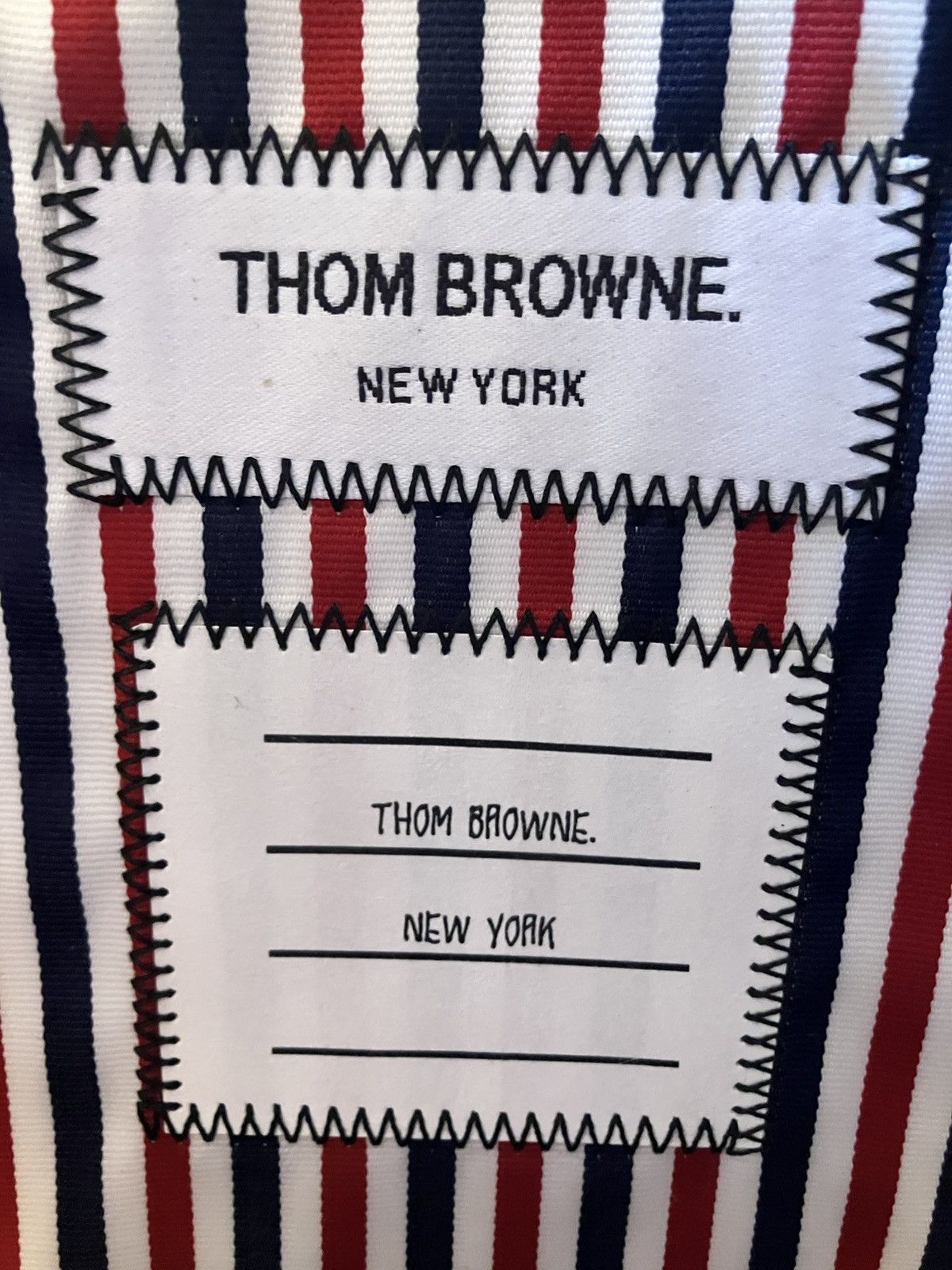 Thom Browne Laptop/Document large leather case holder Size ONE SIZE - 2 Thumbnail