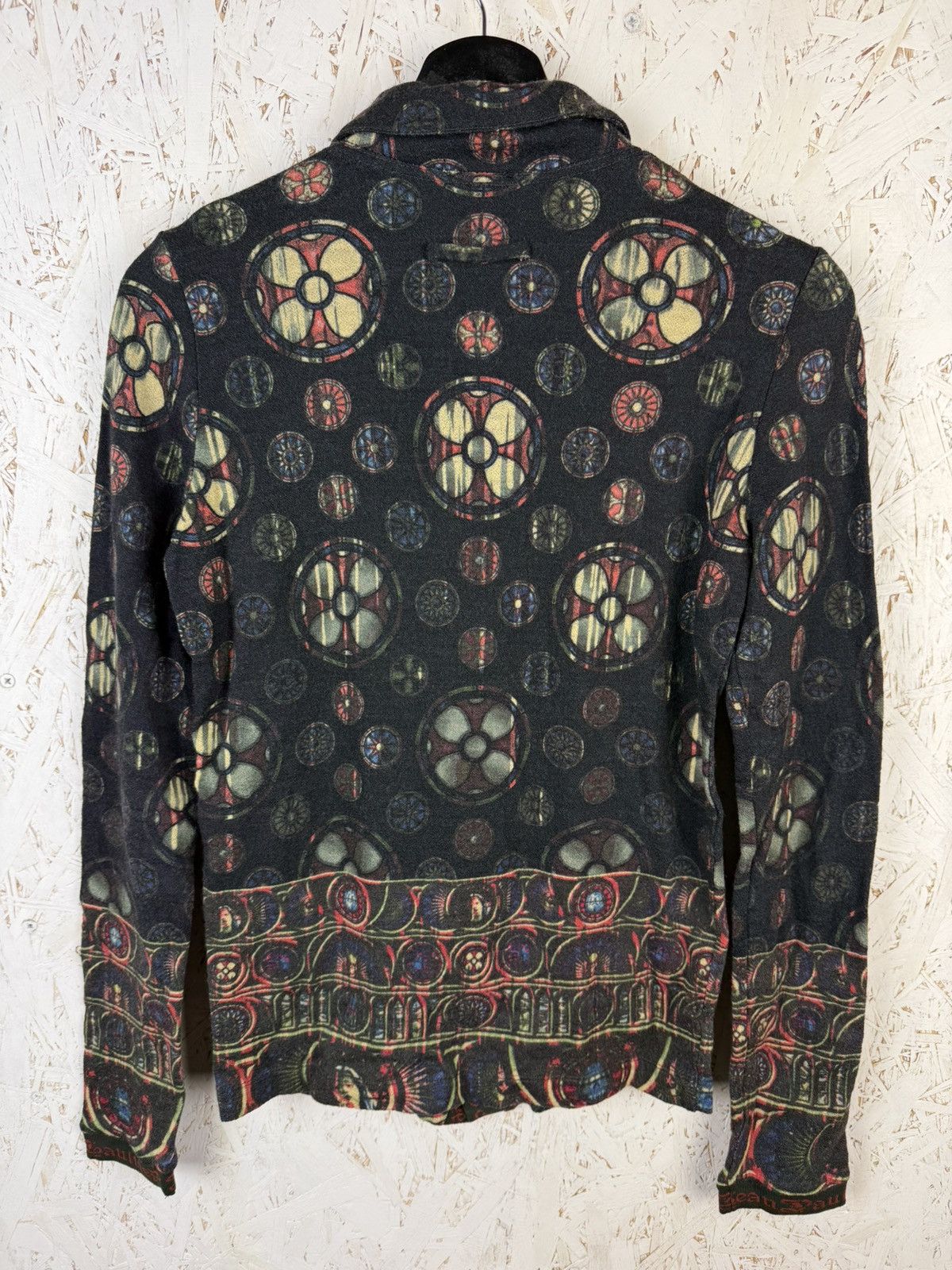 Jean Paul Gaultier Jean Paul Gaultier AW98 Catherdral Stained Glass Mesh Shirt Size M / US 6-8 / IT 42-44 - 5 Thumbnail