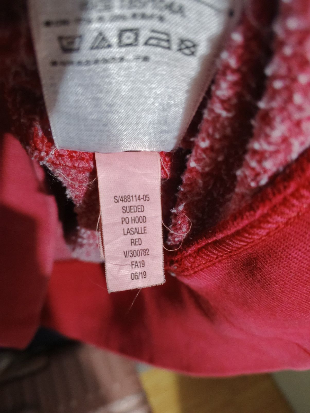 Gap Vintage Gap Sueded Hood Lasalle Red Size US L / EU 52-54 / 3 - 3 Thumbnail