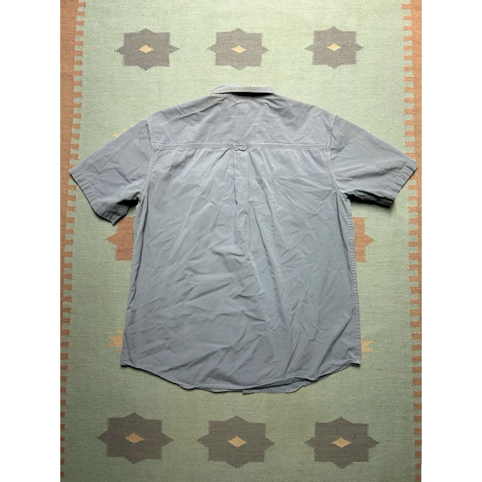 Vintage Gander Mountain Guide Series Short Sleeve Button-Up Shirt Outdoor Blue Mens XL Tall Size US XL / EU 56 / 4 - 6 Thumbnail