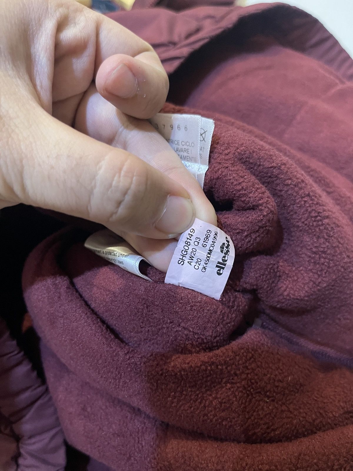 Ellesse Ellesse Monterini Burgundy Jacket Size US L / EU 52-54 / 3 - 8 Thumbnail