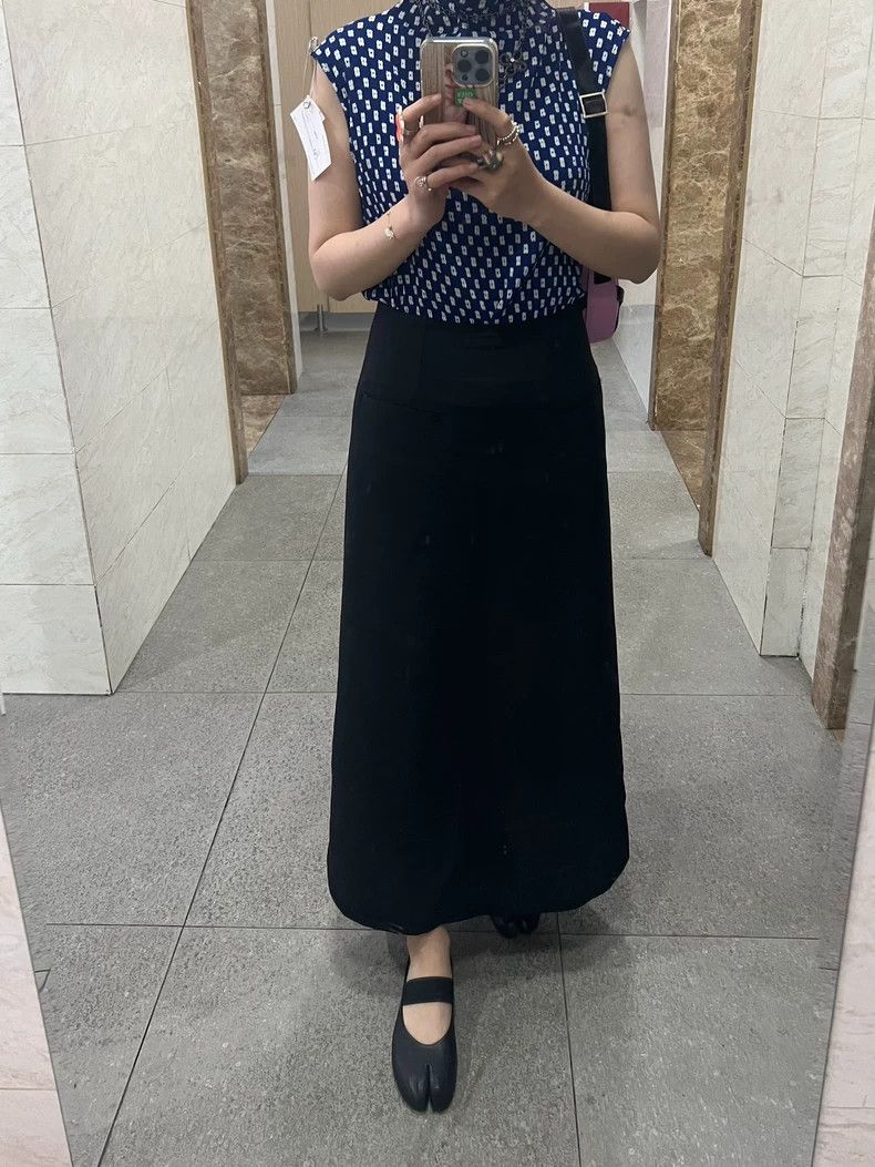 Yohji Yamamoto Yohji Yamamoto size xs Black One-Piece Wool Skirt 2501-Next Size 27" / US 4 / IT 40 - 3 Thumbnail