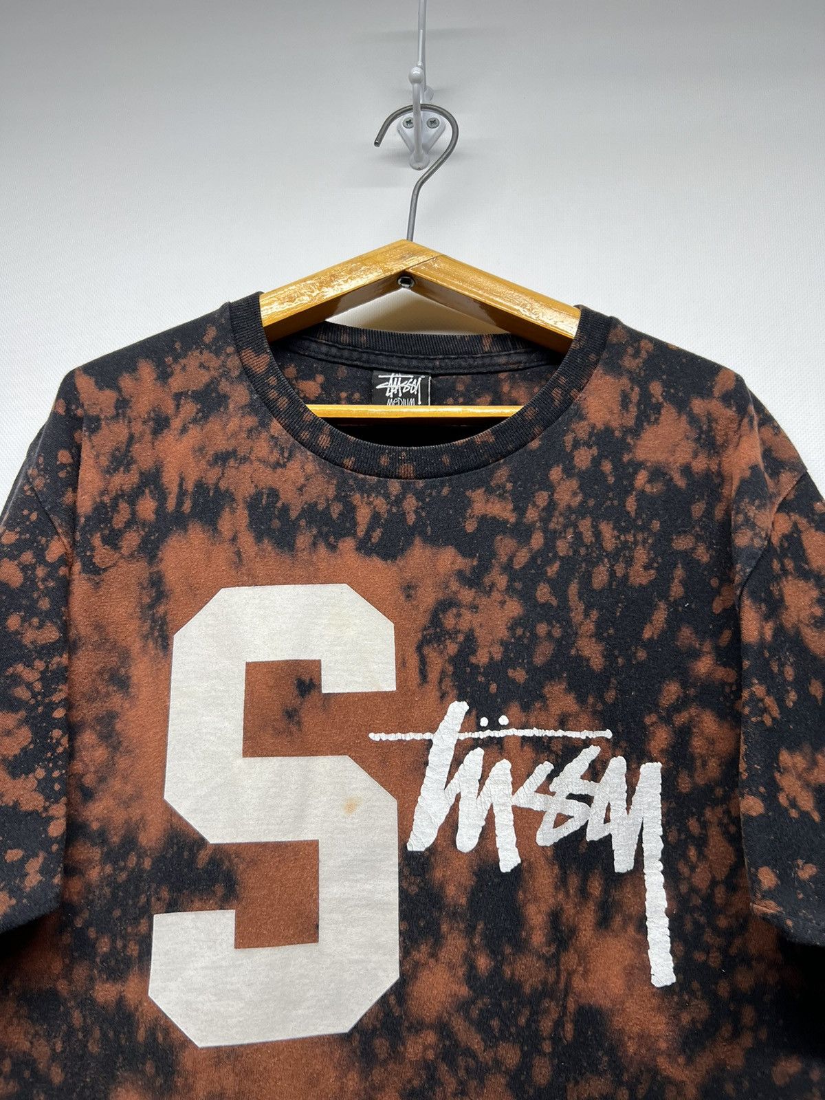 Stussy × Vintage Vintage Y2k Custom Stussy Big Logo T-Shirt 00’s Size US M / EU 48-50 / 2 - 6 Thumbnail