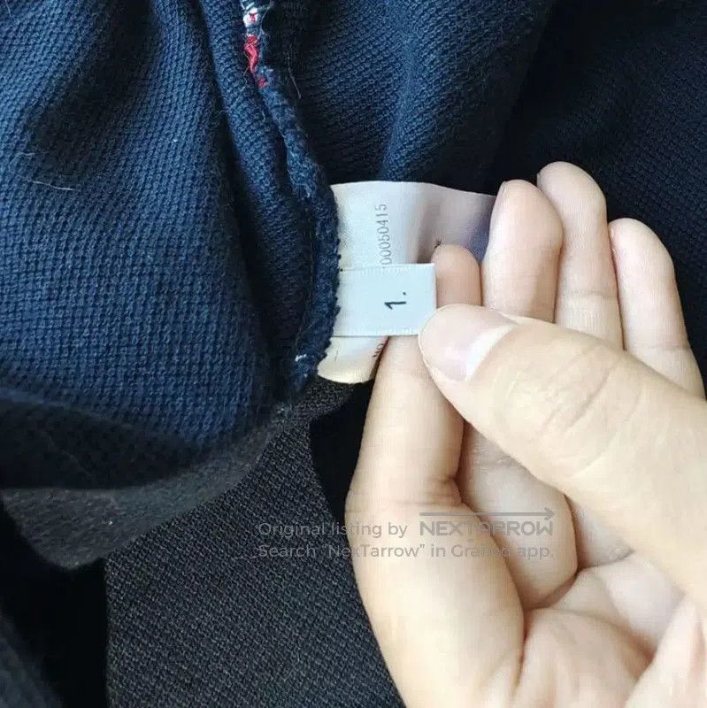 Thom Browne Thom Browne Women's Navy Cotton T-Shirt . Size M / US 6-8 / IT 42-44 - 5 Thumbnail