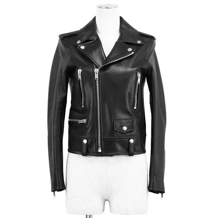 Yves Saint Laurent Yves Saint Laurent Saint Laurent Paris Lambskin Riders Jacket Leather Outerwear DUTY FREE for USA Size ONE SIZE - 1 Thumbnail