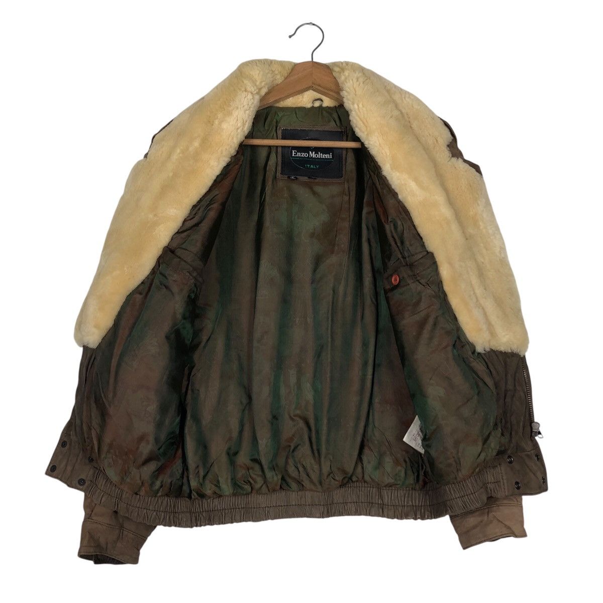 Japanese Brand Vintage Biker Leather Jacket Enzo Molteni Italy Issey Miyake Size US M / EU 48-50 / 2 - 14 Thumbnail