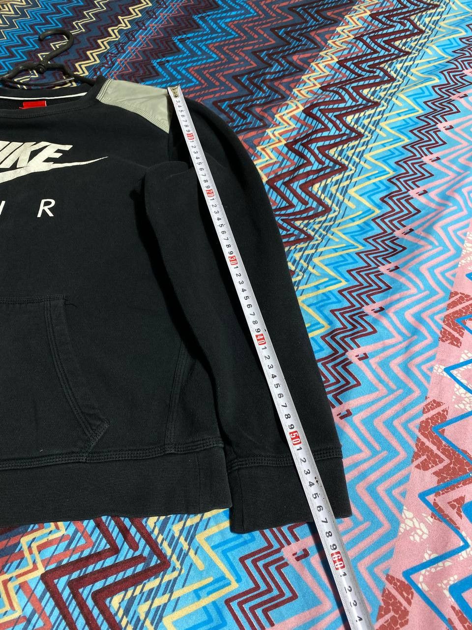 Nike × Vintage 90s Nike Air Big Logo Vintage Y2K Faded Retro Sweatshirt Size US L / EU 52-54 / 3 - 8 Thumbnail