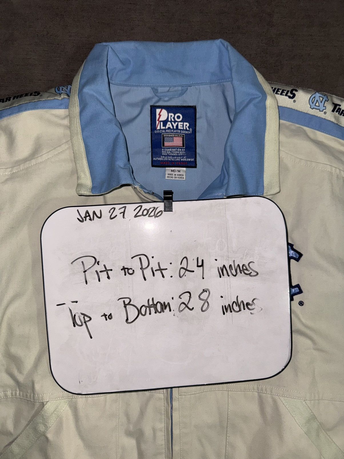 Pro Player Vintage Pro Player North Carolina Jacket Size US M / EU 48-50 / 2 - 4 Thumbnail