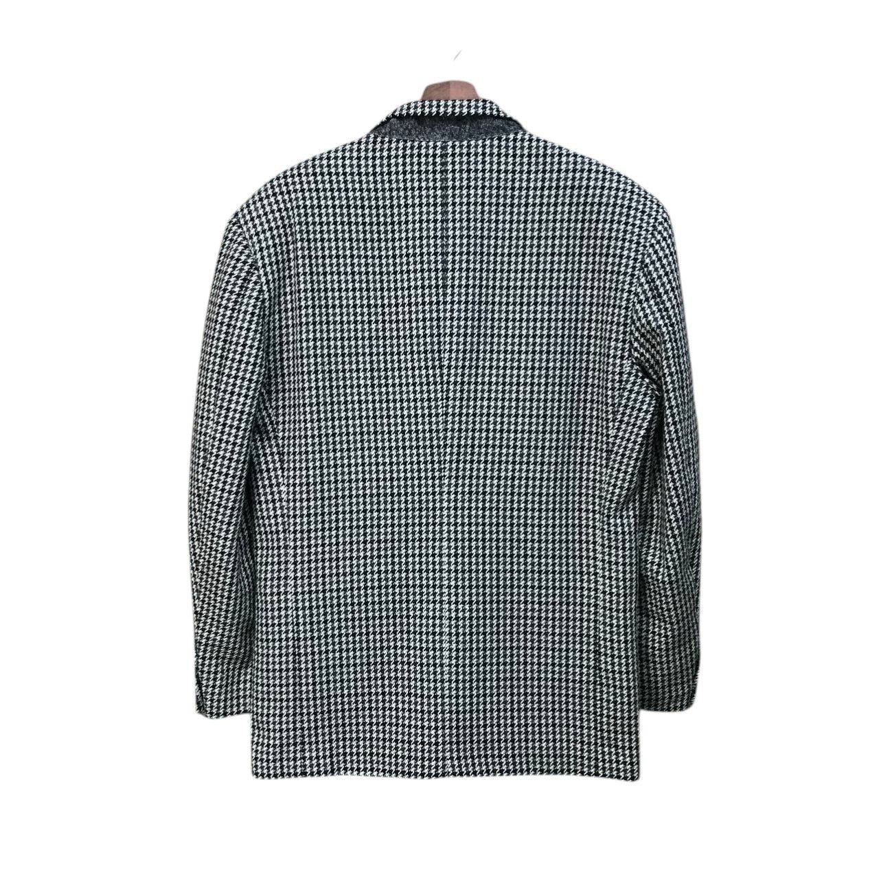 Valentino VINTAGE-OLIVER by VALENTINO HOUDSTOOTH BLAZER Size 48R - 10 Thumbnail