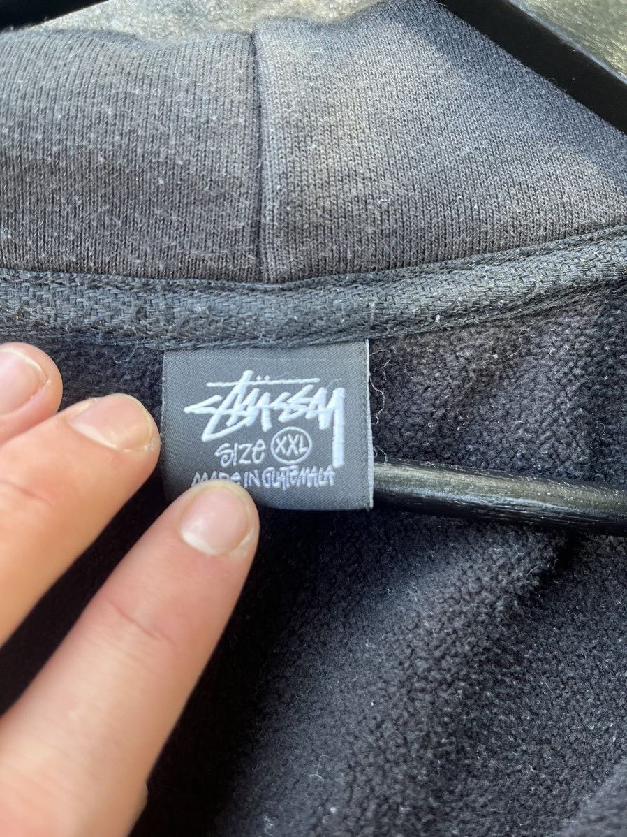 Stussy Zip Hoodie stussy box logo Size US XXL / EU 58 / 5 - 6 Thumbnail