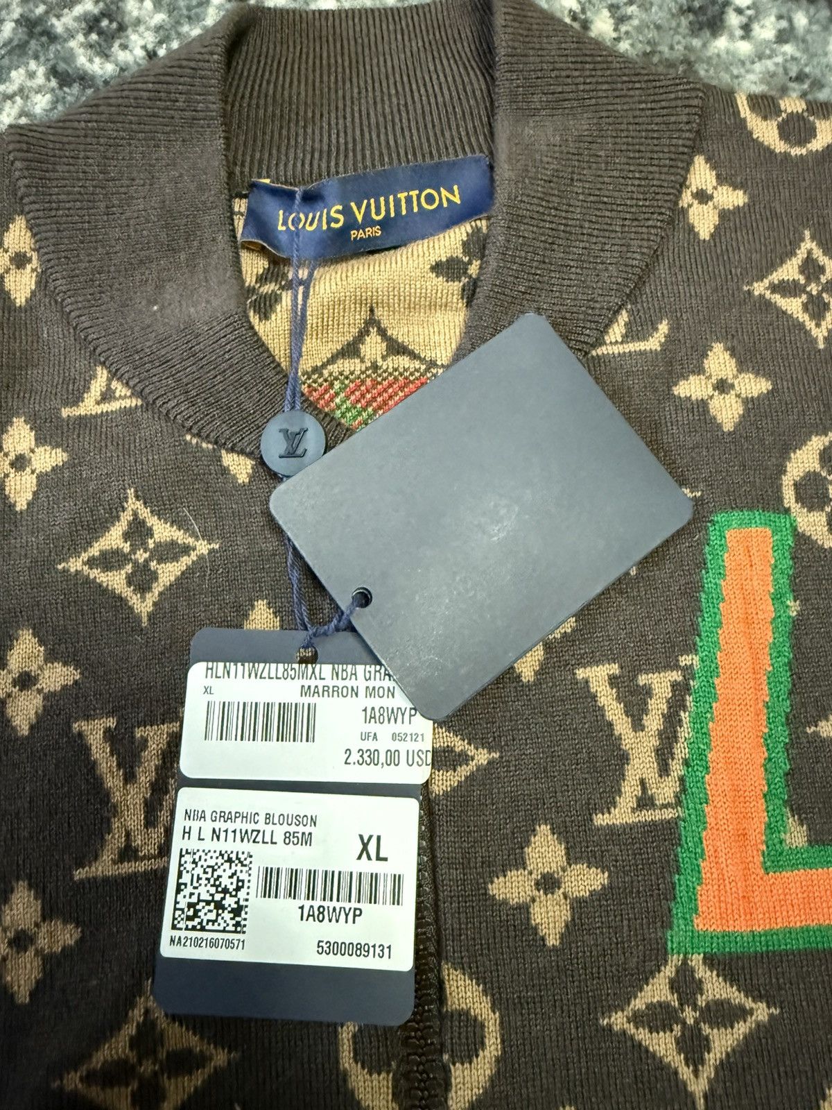 Louis Vuitton Lv x nba zip up Size US XL / EU 56 / 4 - 2 Thumbnail