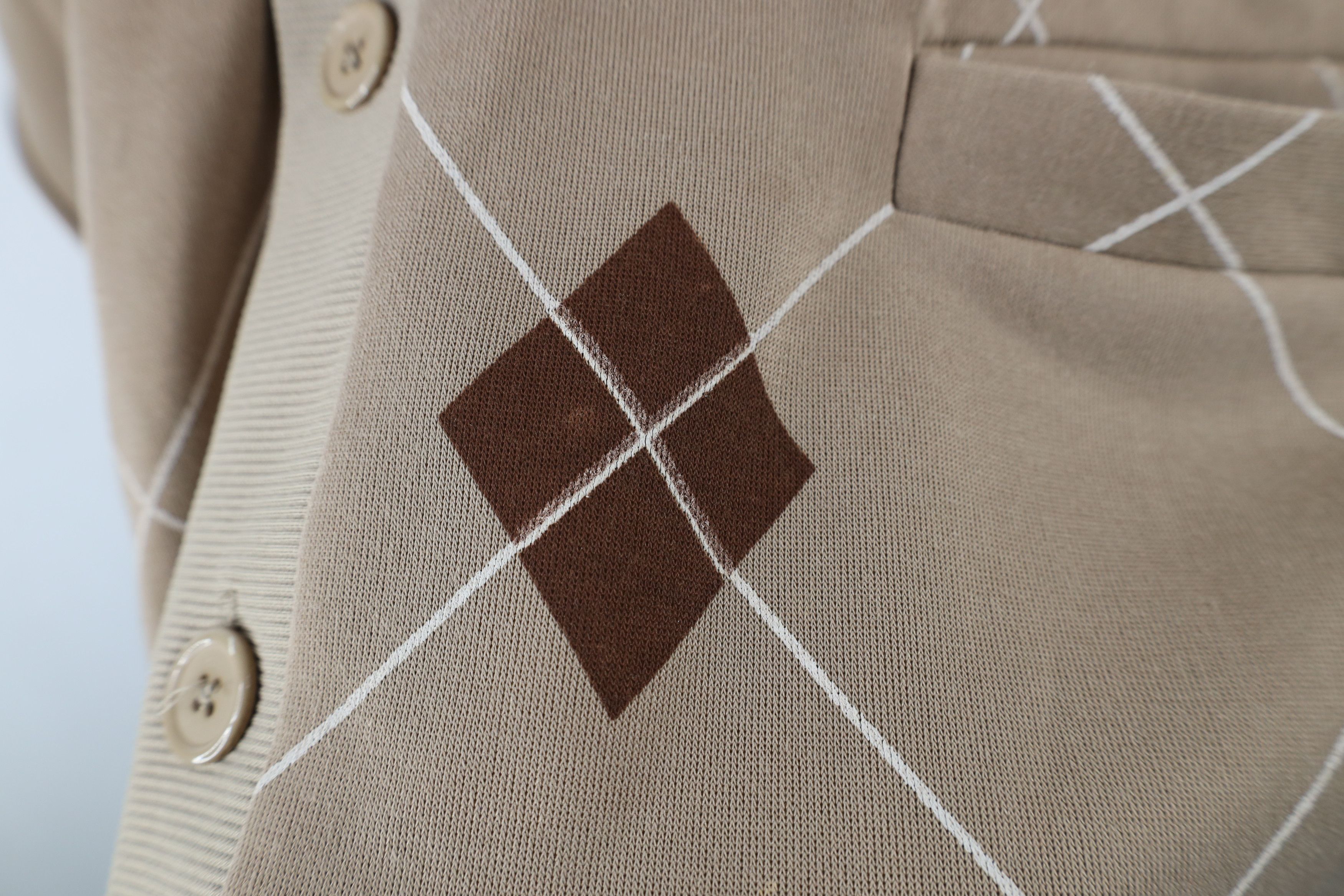 Vintage Vintage 90s Streetwear Button Cardigan Sweatshirt Brown Size US XL / EU 56 / 4 - 6 Thumbnail
