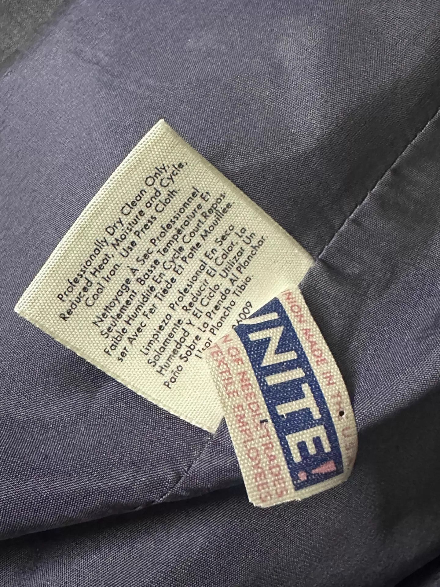 Calvin Klein Calvin Klein 90s Minimal Safari Jacket Wool-Mohair Size 4 Size US XL / EU 56 / 4 - 5 Thumbnail