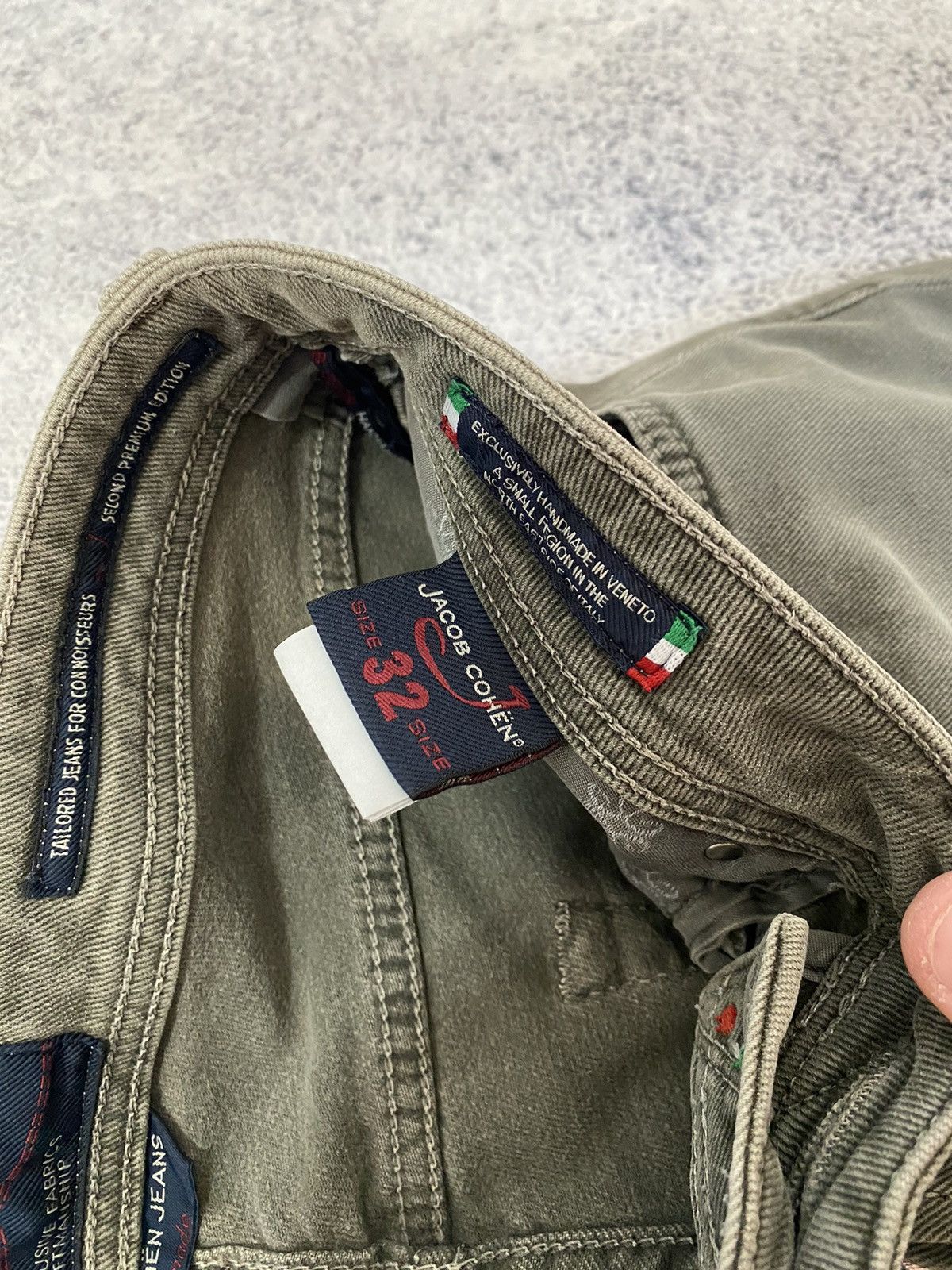 Jacob Cohen Jacob Cohen Classic Denim Pants Style 622 Luxury Size US 32 / EU 48 - 10 Thumbnail
