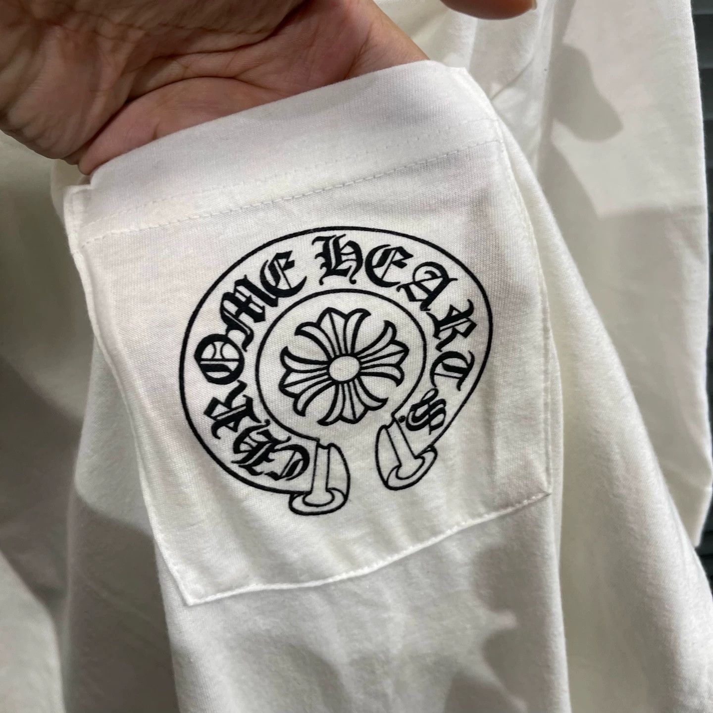 Chrome Hearts Chrome Hearts Beijing Exclusive Horseshoe T XXL New w/ Tags Size US XXL / EU 58 / 5 - 4 Thumbnail