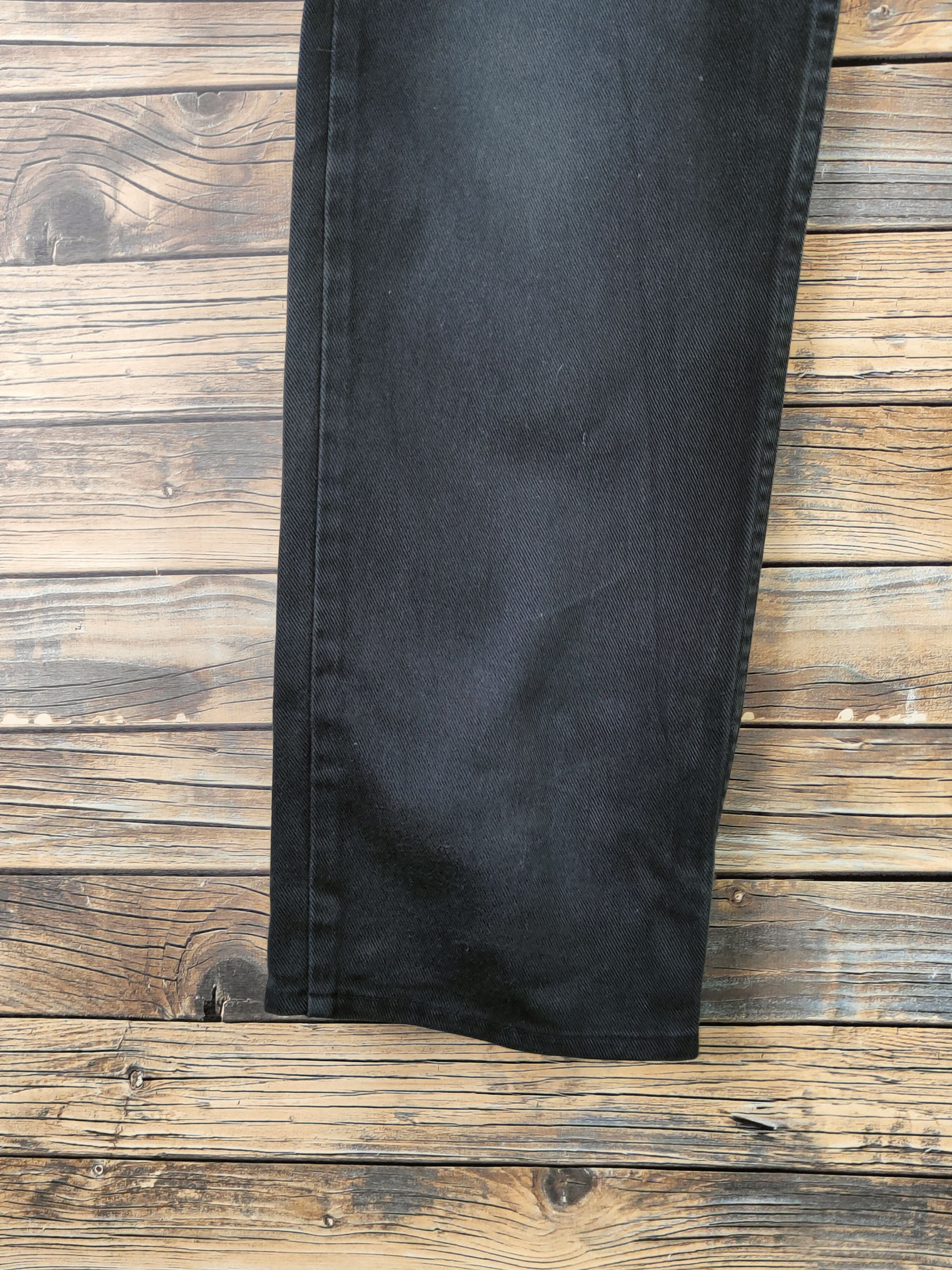 Levi's 607 Levi's Black Orange tab Ripped denim Jeans #S2828 Size US 32 / EU 48 - 4 Thumbnail
