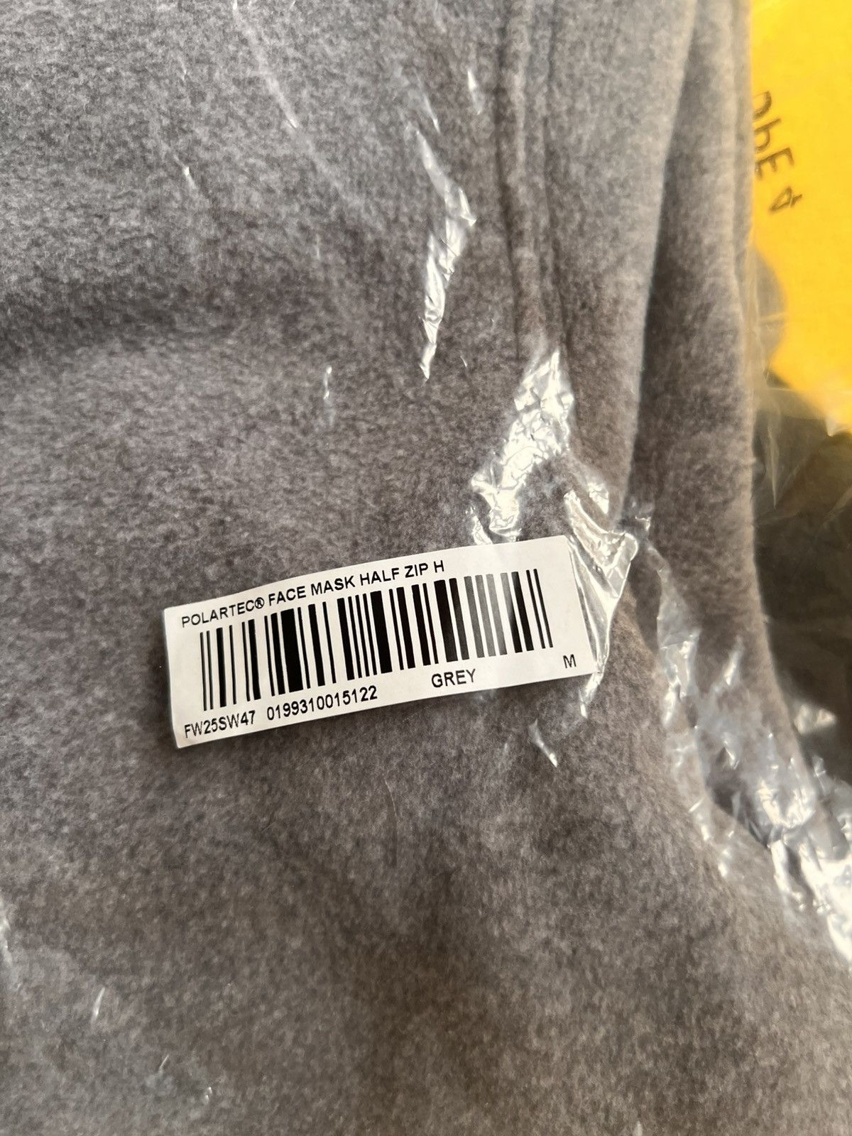Supreme M Supreme Polartec Face Mask Half Zip Hooded Sweatshirt grey Size US M / EU 48-50 / 2 - 21 Thumbnail