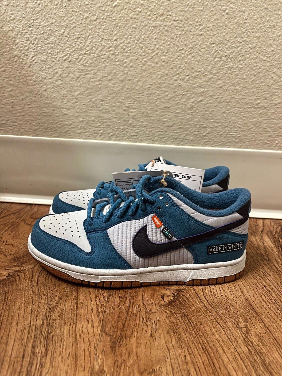 Nike Nike Dunk Low SE Toasty Rift Blue (GS) Sample Size US 5 / EU 37 - 3 Thumbnail