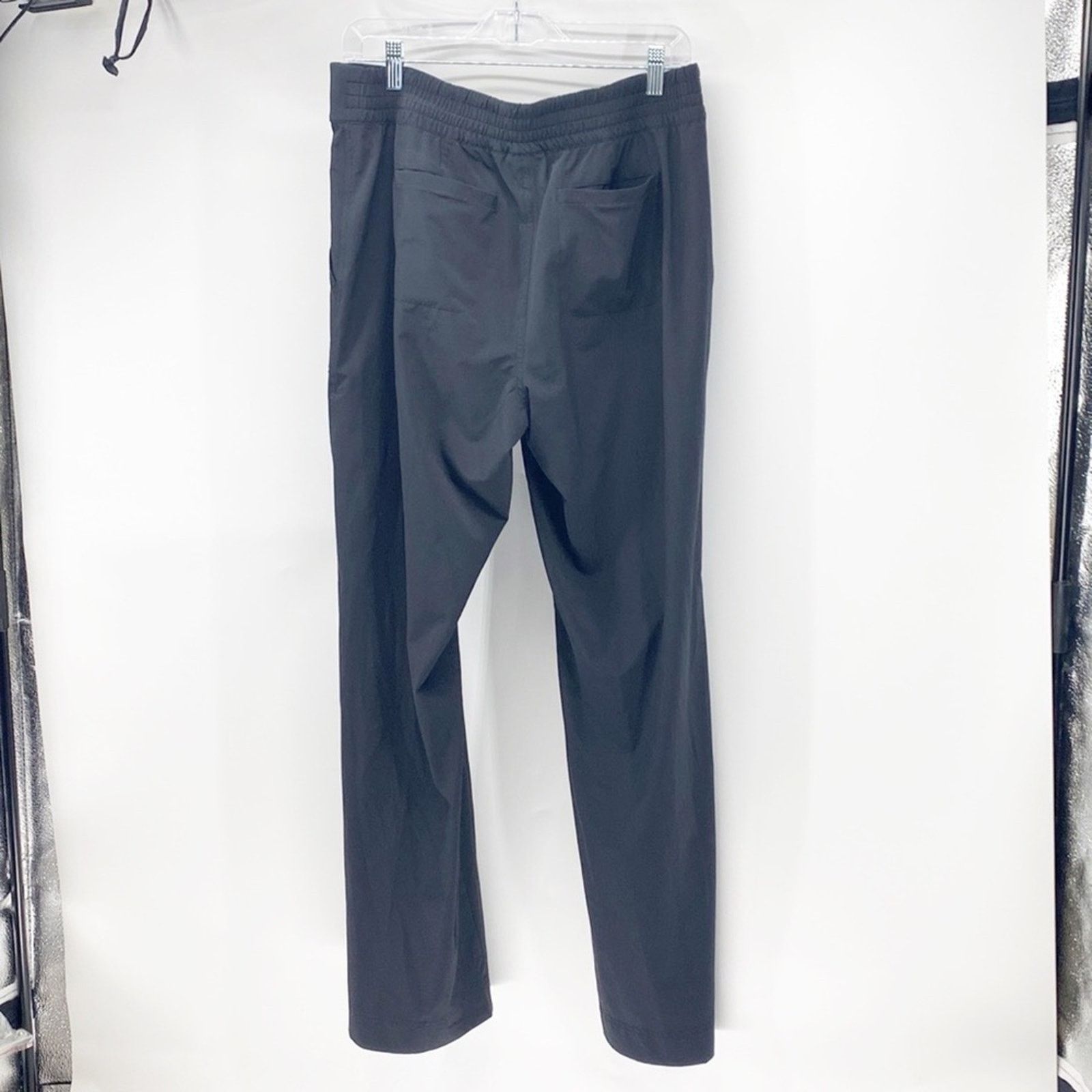 Athleta Athleta black wide leg pants athleisure casual workout sz 12 Size 34" / US 12 / IT 48 - 7 Thumbnail