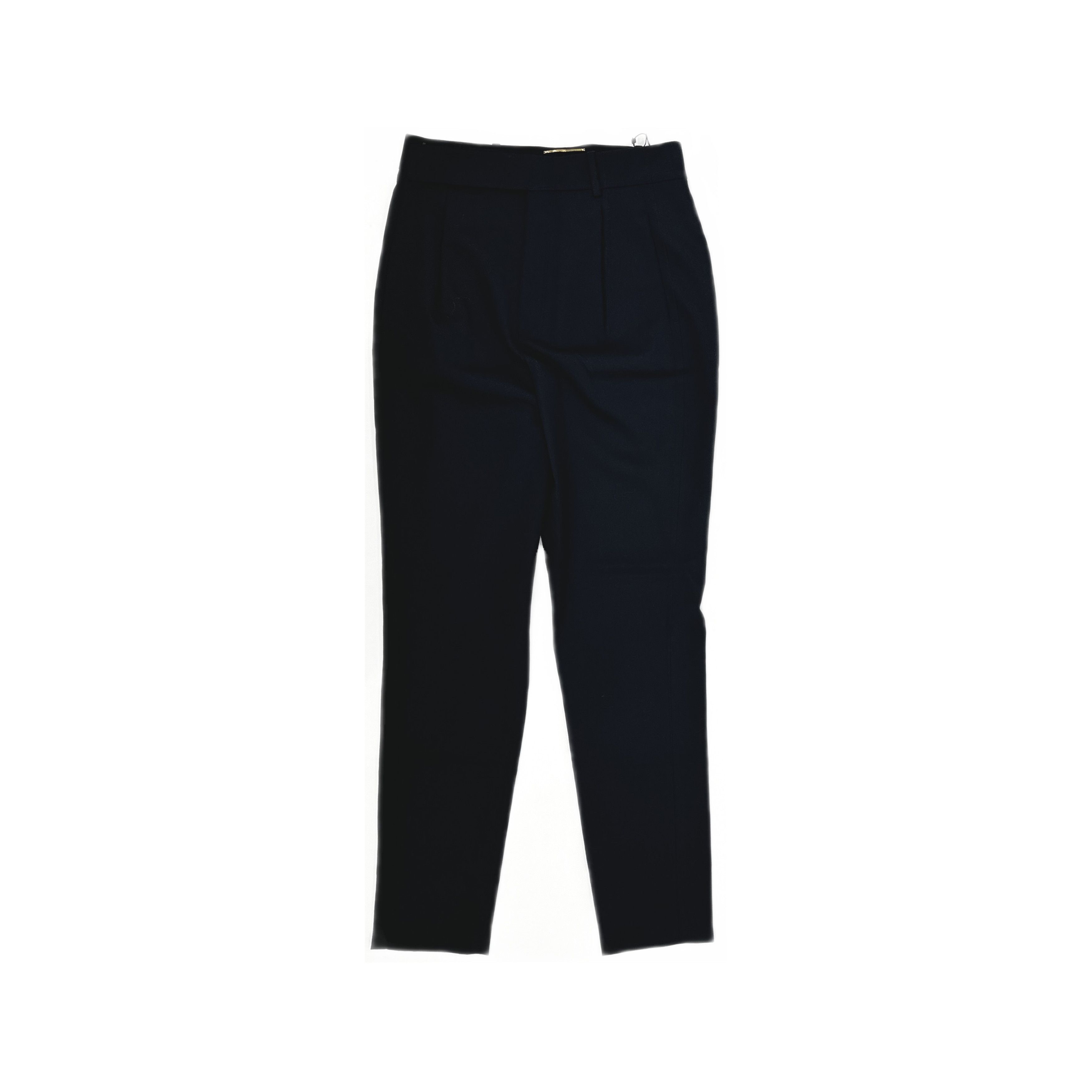 Saint Laurent Paris Saint Laurent Wool Pants Black Size 28" / US 6 / IT 42 - 1 Thumbnail