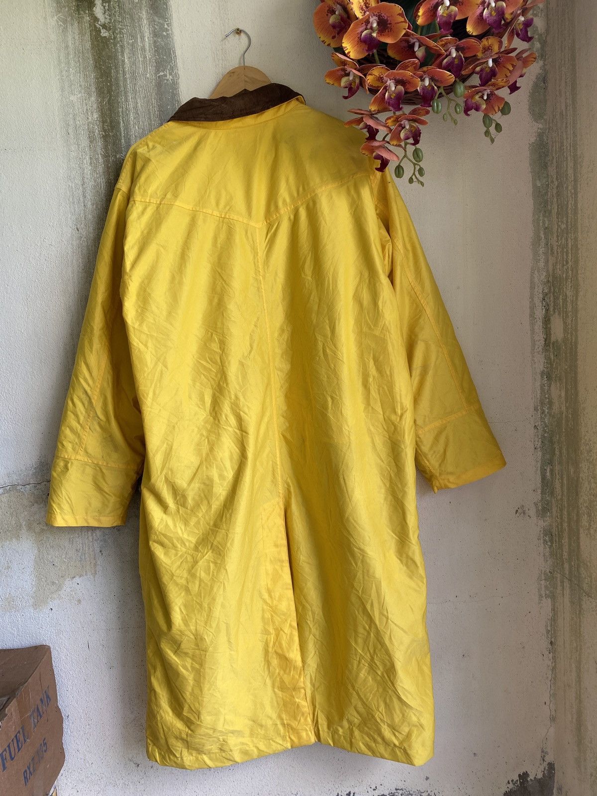 Marlboro × Vintage ✨Rare✨Vtg 1990s Marlboro Reversible Full Length Rain Jacket Size US L / EU 52-54 / 3 - 2 Thumbnail