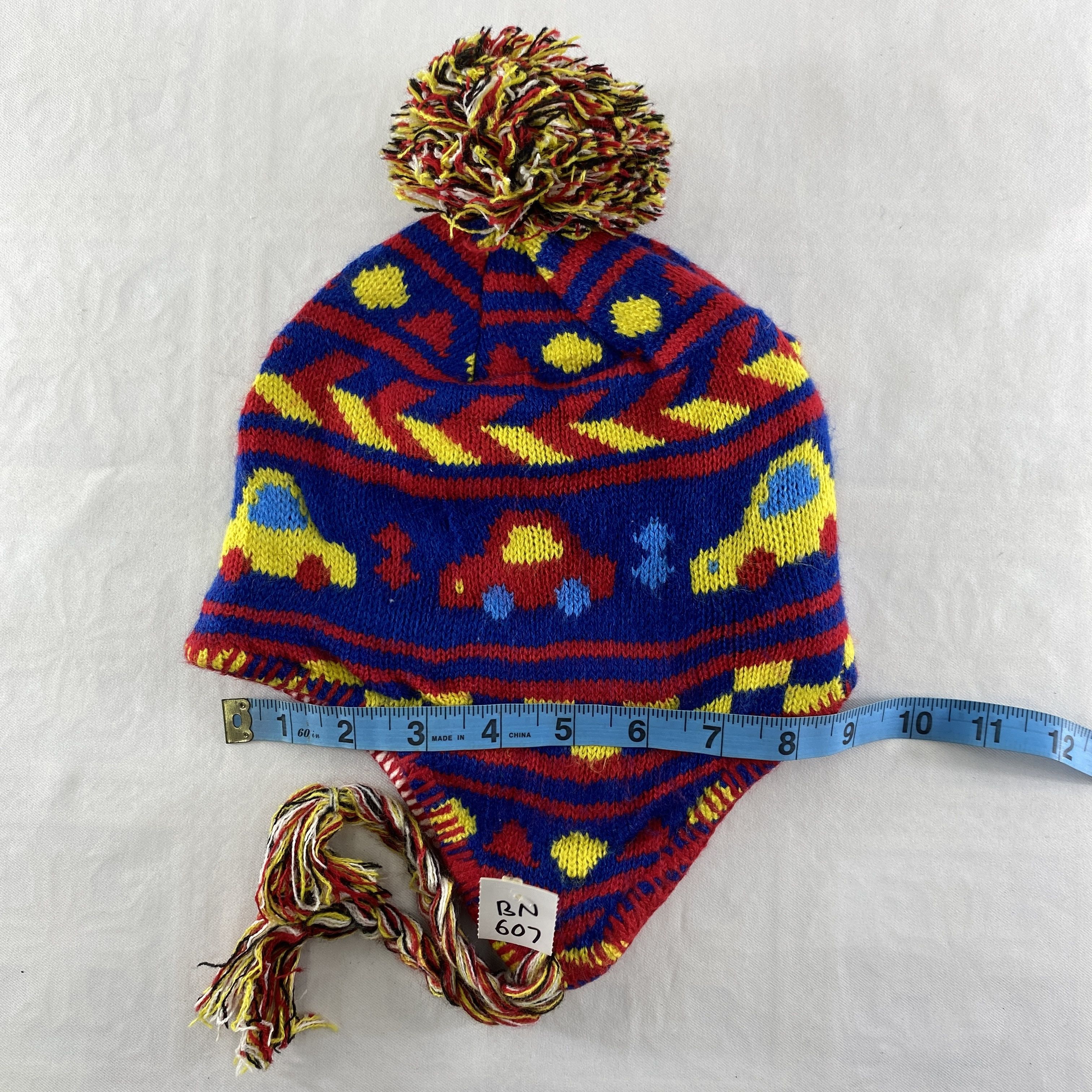 Japanese Brand Car Design Snow Cap Hat Beanie -BN607 Size ONE SIZE - 4 Thumbnail