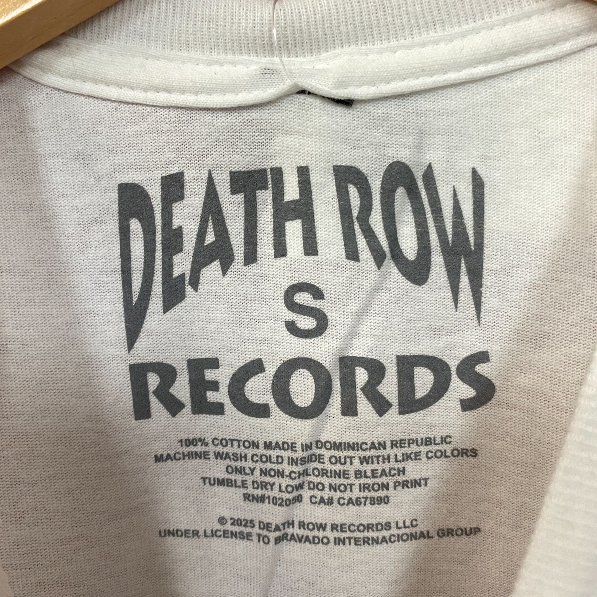 Death Row Records Death Row Records Puffy Electric Chair Inmate Logo Rap Tee S Size US S / EU 44-46 / 1 - 4 Thumbnail