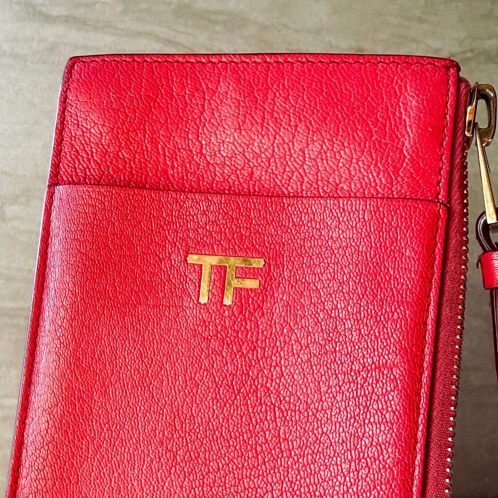 Tom Ford Tom Ford Grained Leather Wristlet Wallet Size ONE SIZE - 7 Thumbnail